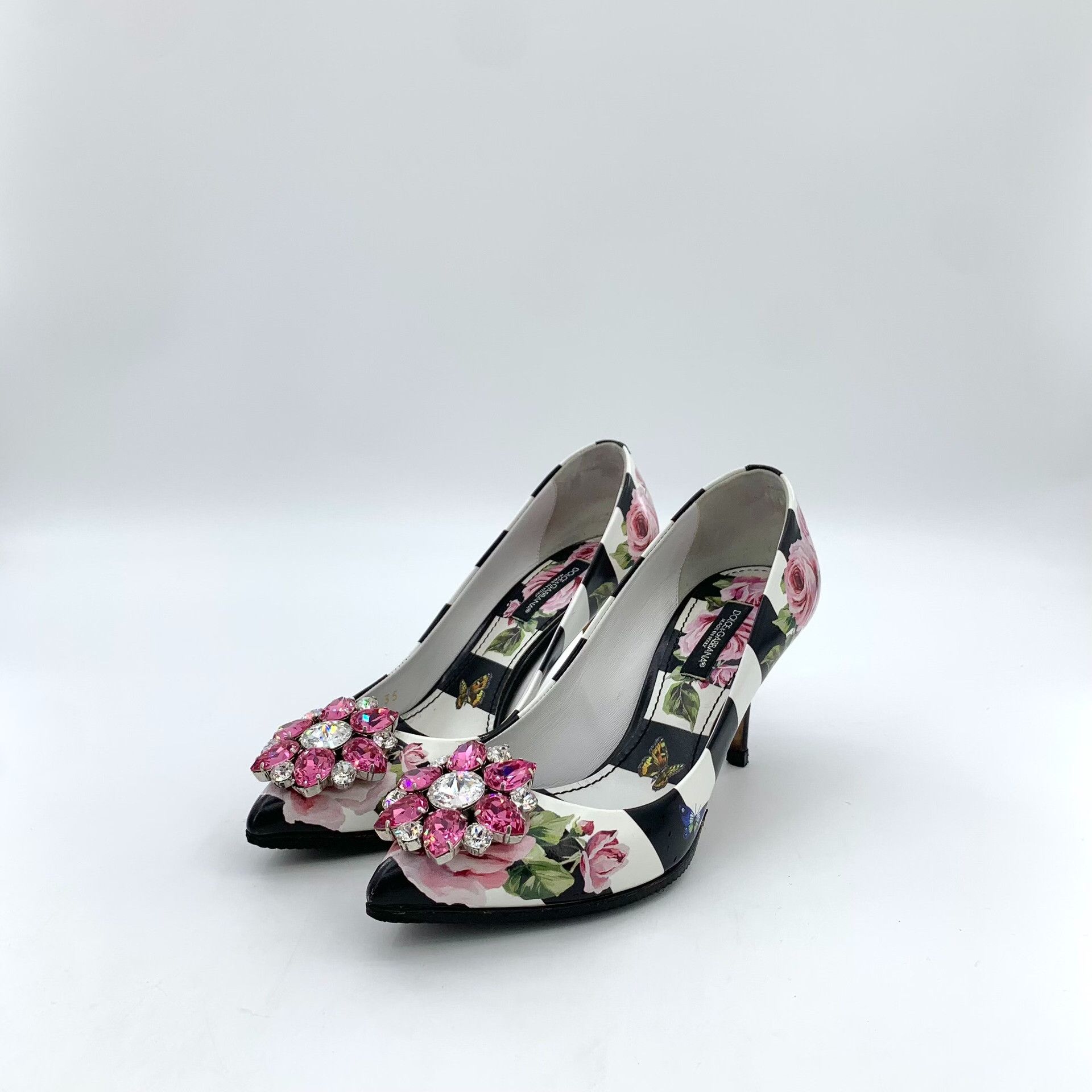 Dolce & Gabbana Dolce & Gabbana Black Lowtop Sneakers 35 Women Size US 5 / IT 35 - 1 Thumbnail