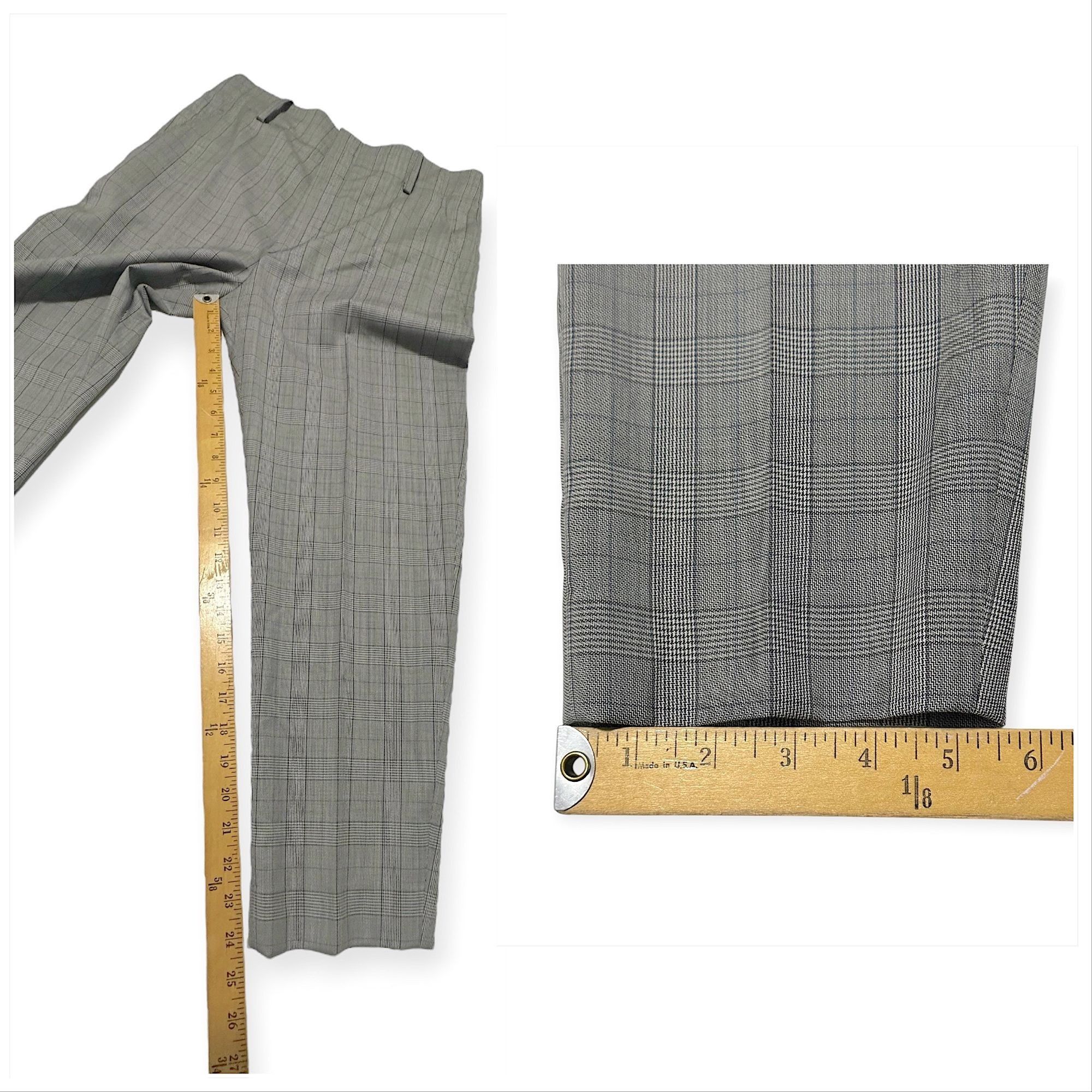 Isabel Marant Etoile Isabel Marant Étoile Noah Check Cropped Wool Pants NWT Size 27" / US 4 / IT 40 - 11 Thumbnail