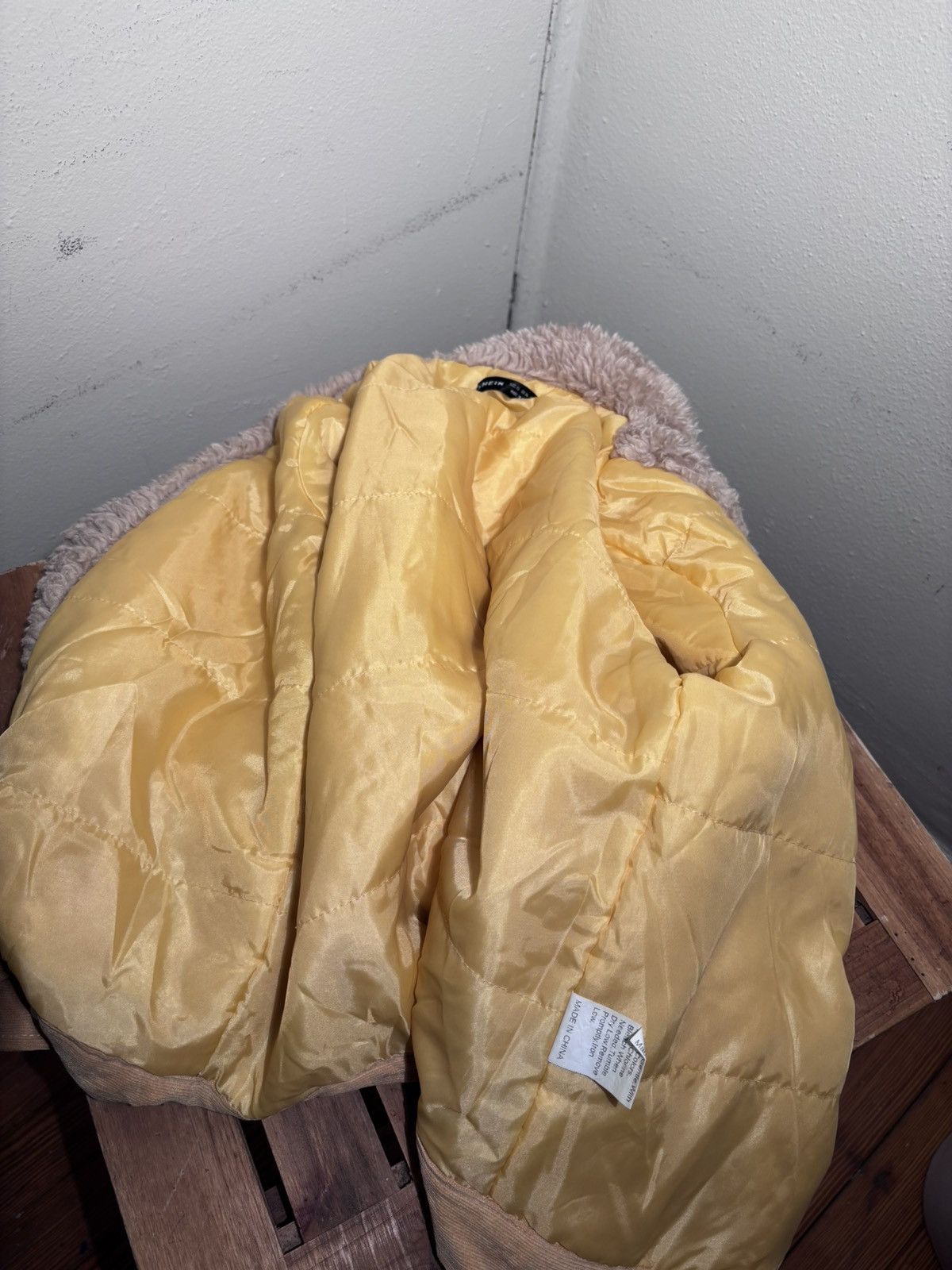 Shein SHEIN Corduroy Sherpa Lined Jacket Size XS / US 0-2 / IT 36-38 - 9 Thumbnail