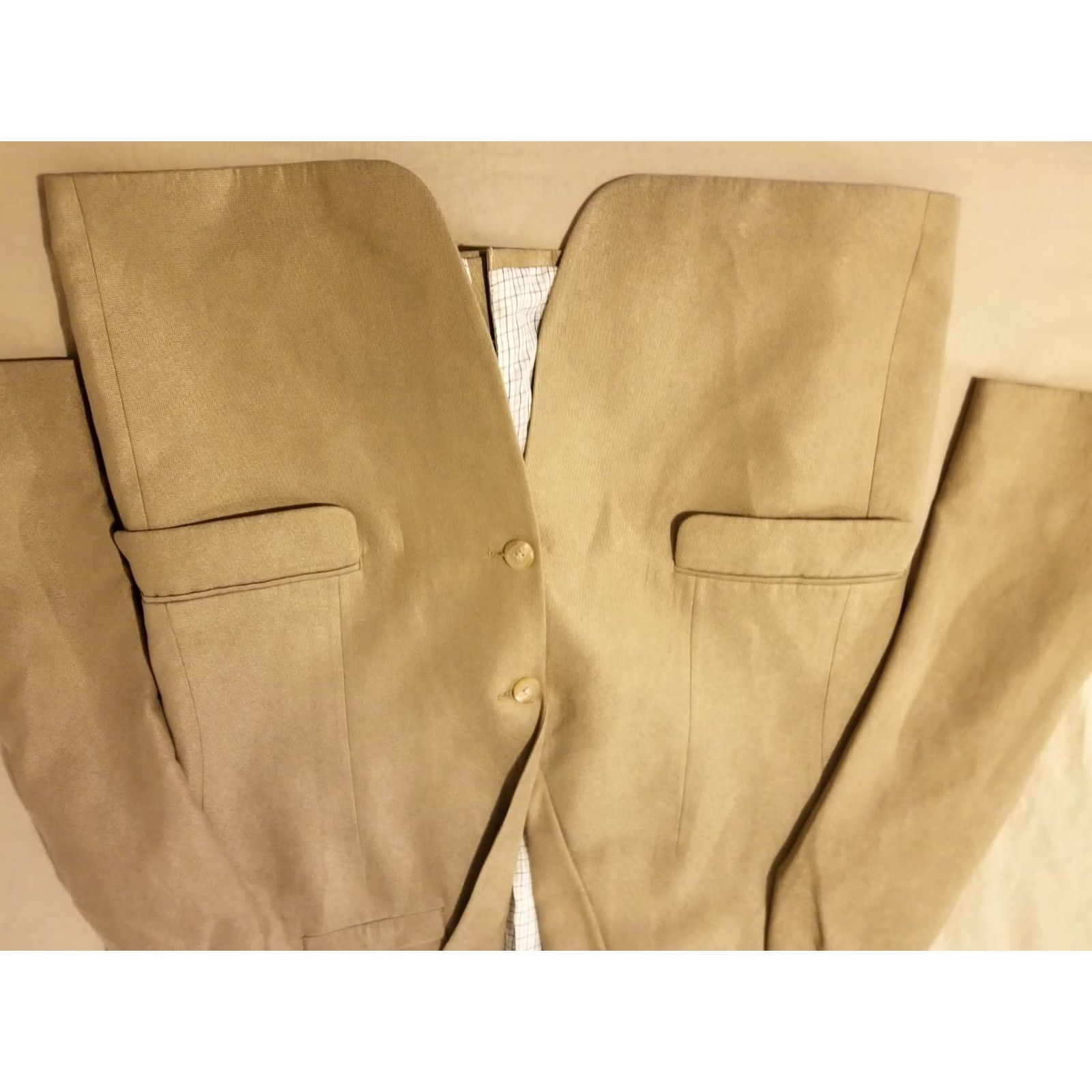 Polo Ralph Lauren Mens Polo Ralph Lauren Jacket Blazer 42R Khaki Size US XL / EU 56 / 4 - 3 Thumbnail