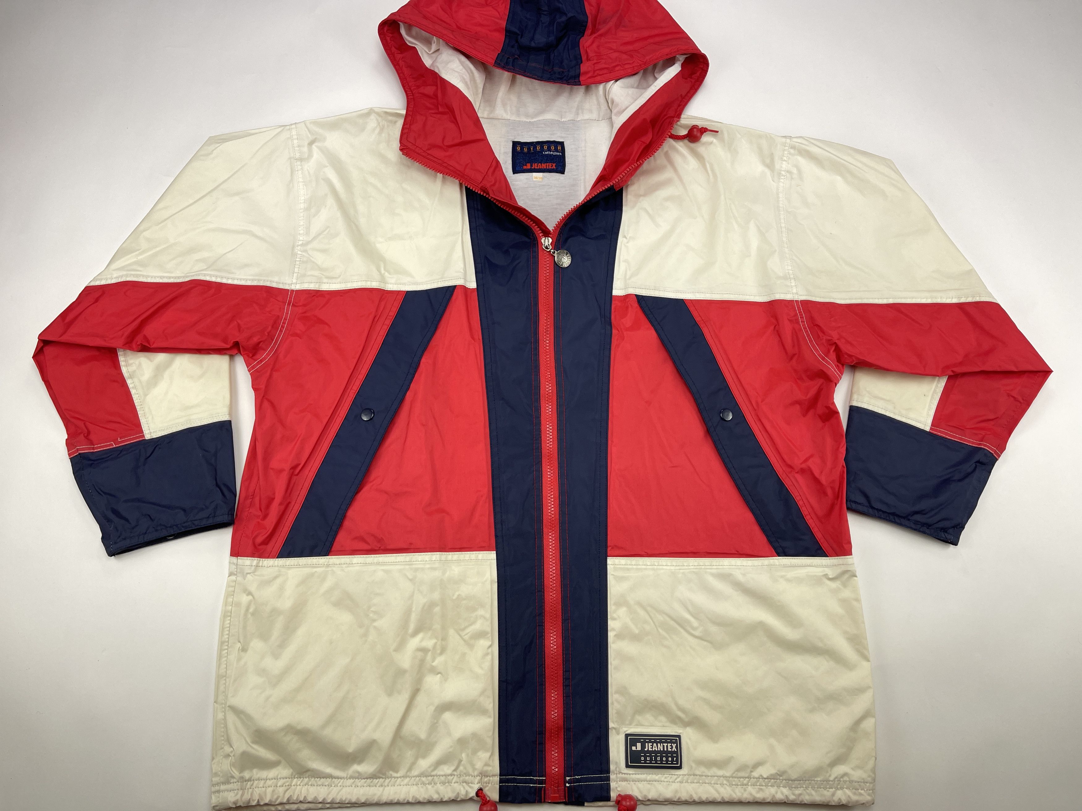 Vintage Jeantex Nautic Club jacket, vintage sailing windbreaker, XL Size US XL / EU 56 / 4 - 13 Thumbnail