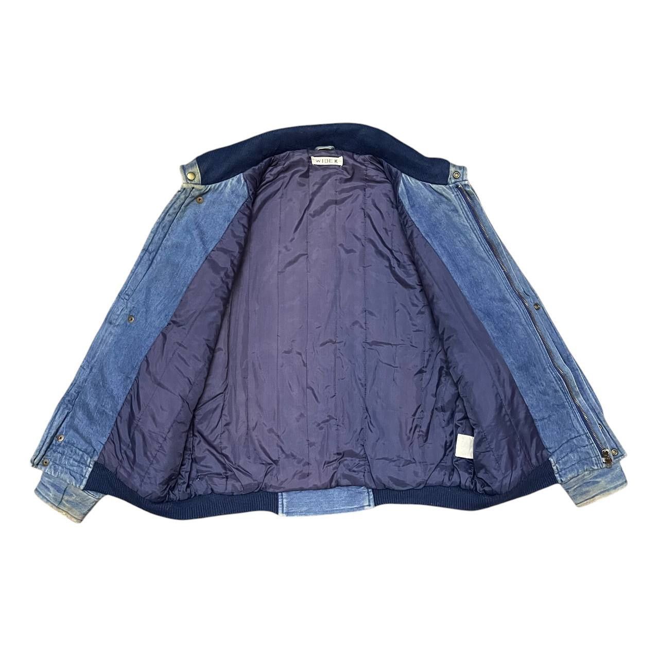 Japanese Brand Vintage Issey Miyake Inspired Wide K Denim Bomber Jacket Size US M / EU 48-50 / 2 - 8 Thumbnail
