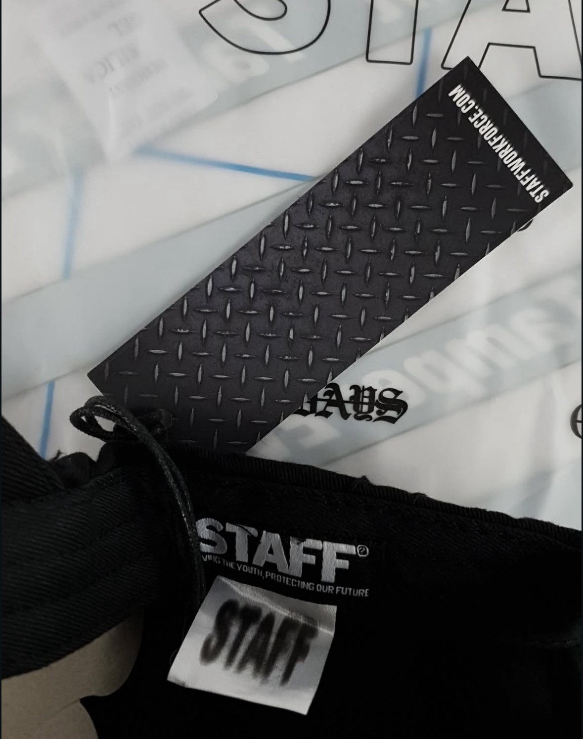 G59 Records × STAFF WORKFORCE Staffworkforce First Never Last Hat (2024) Size ONE SIZE - 3 Thumbnail