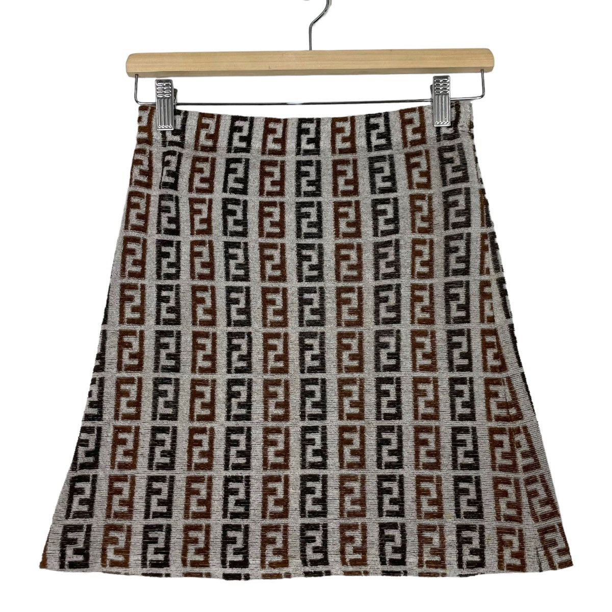💥80s FENDI ZUCCA MONOGRAM MINI SKIRT