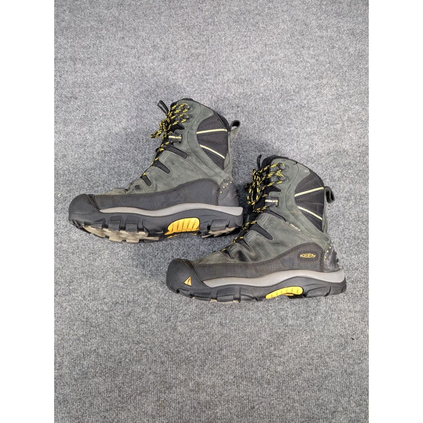 KEEN KEEN Summit County II 450g Insulated Winter Hiking Boots Mens 9 Waterproof -35°F Gray/Black Winter Hiking Mens 9 Waterproof Boots Size US 9 / EU 42 - 2 Thumbnail
