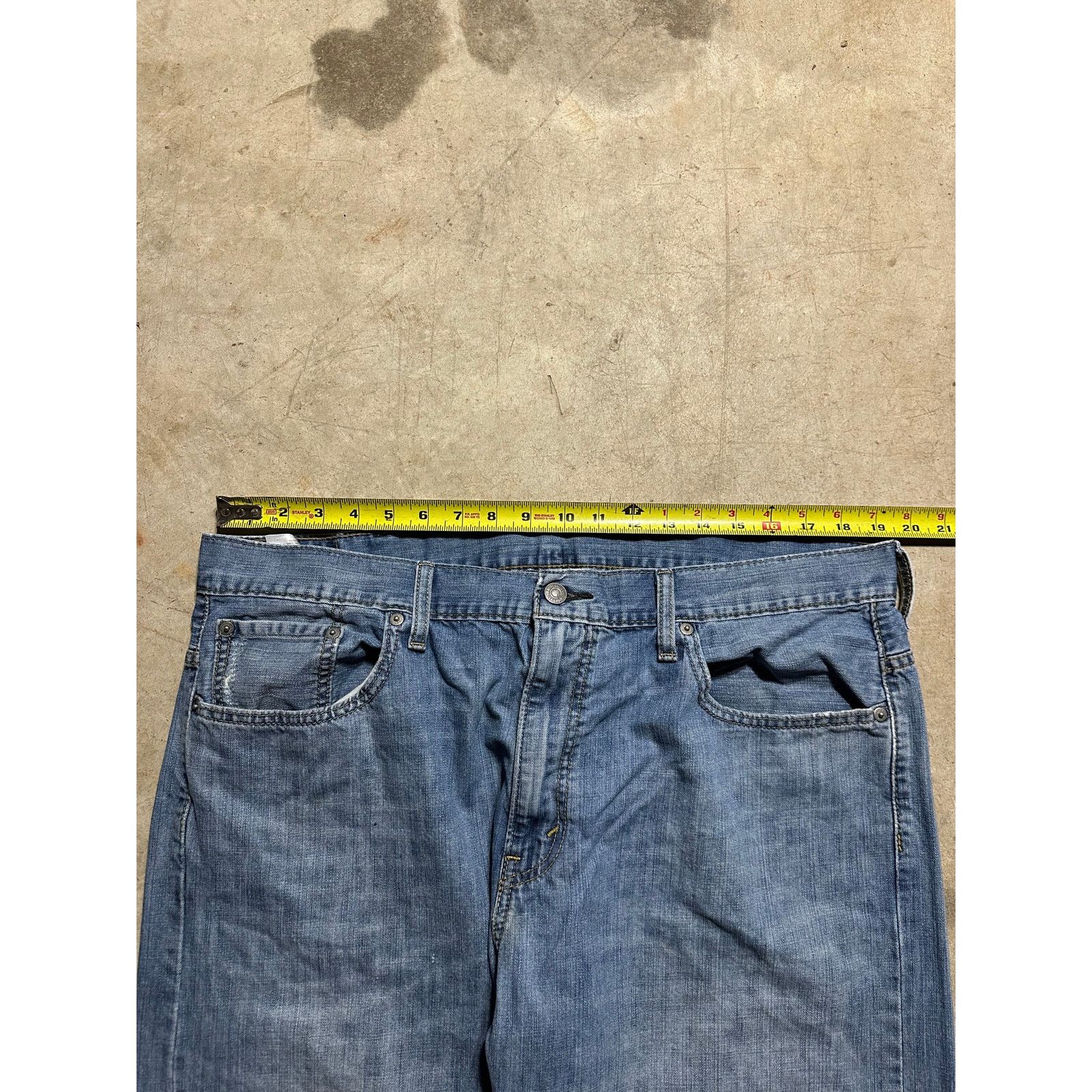 Levi's × Vintage Vintage Levis 569 Straight Loose Fit Relaxed Denim Jeans 38 Size US 38 / EU 54 - 7 Thumbnail