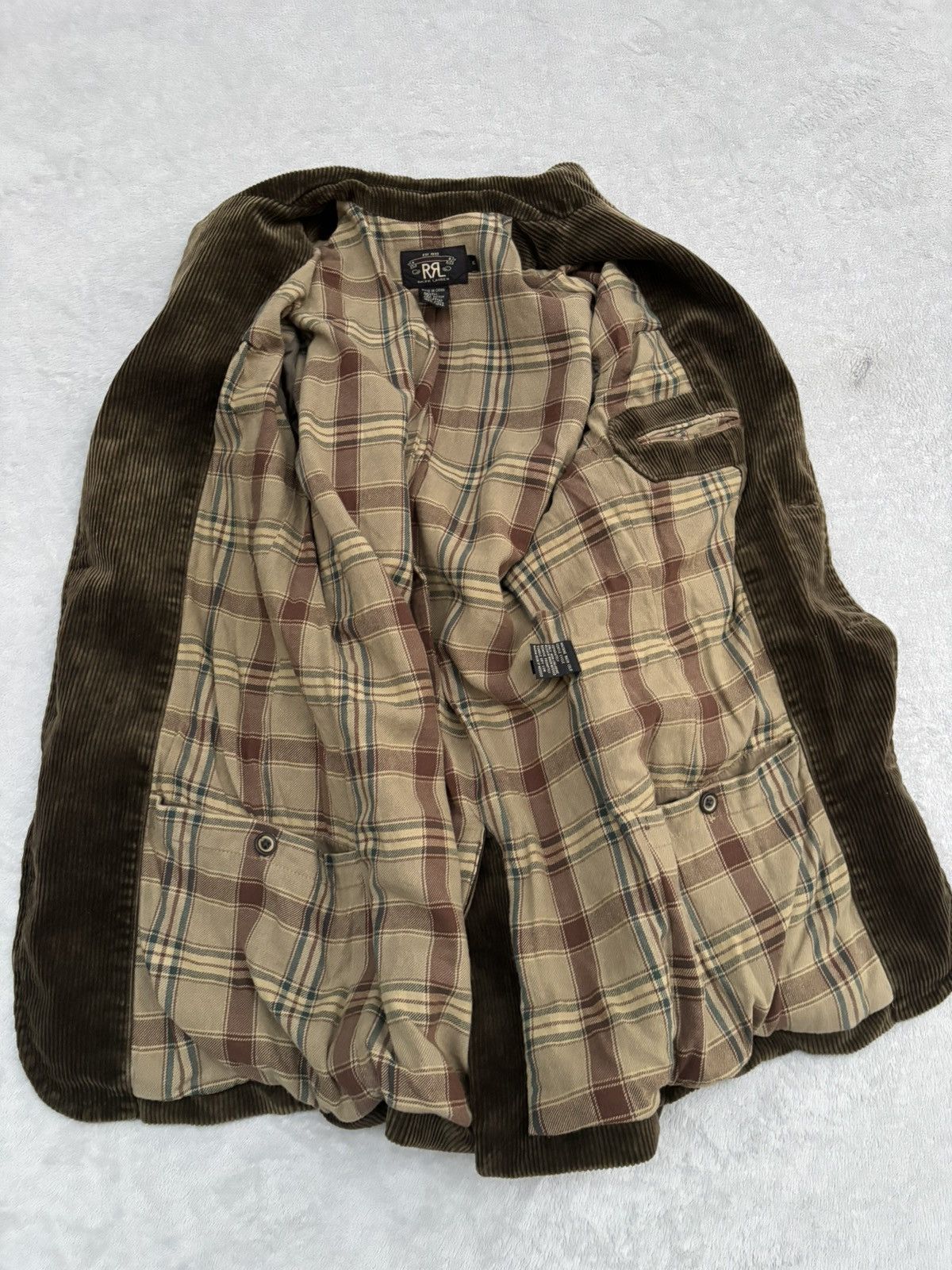 RRL Ralph Lauren RRL Double RL Heavy Corduroy Blazer Jacket Size US S / EU 44-46 / 1 - 2 Thumbnail