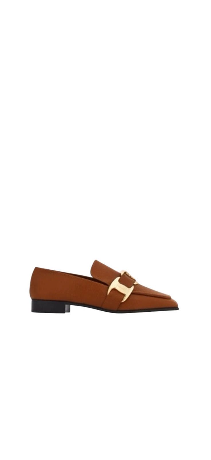 Salvatore Ferragamo Ferragamo Maxi Vara Plate Loafer Size US 7.5 / IT 37.5 - 1 Thumbnail