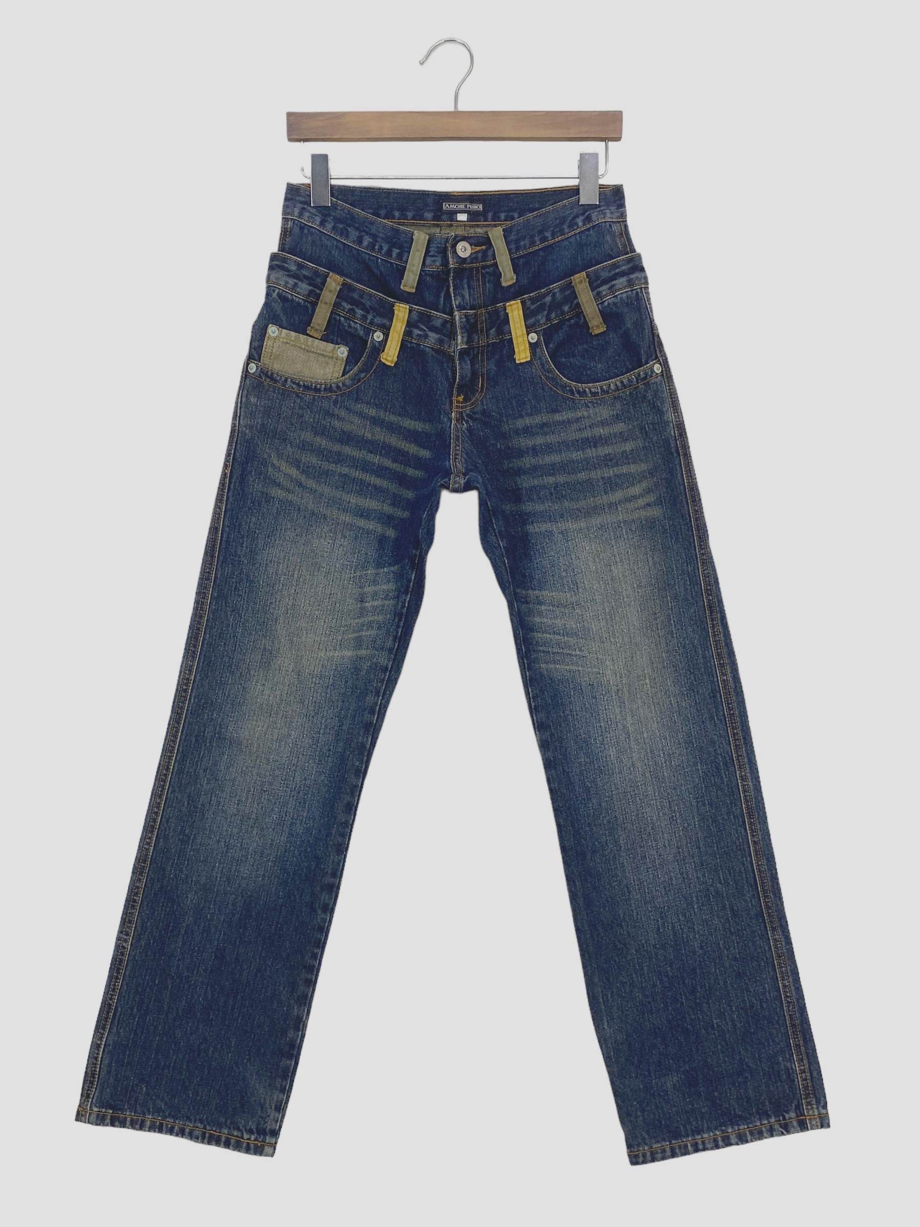 Japanese Brand Japanese Brand Amore Puro Denim Jeans A- Japan Hickory Jeans Size US 28 / EU 44 - 2 Thumbnail