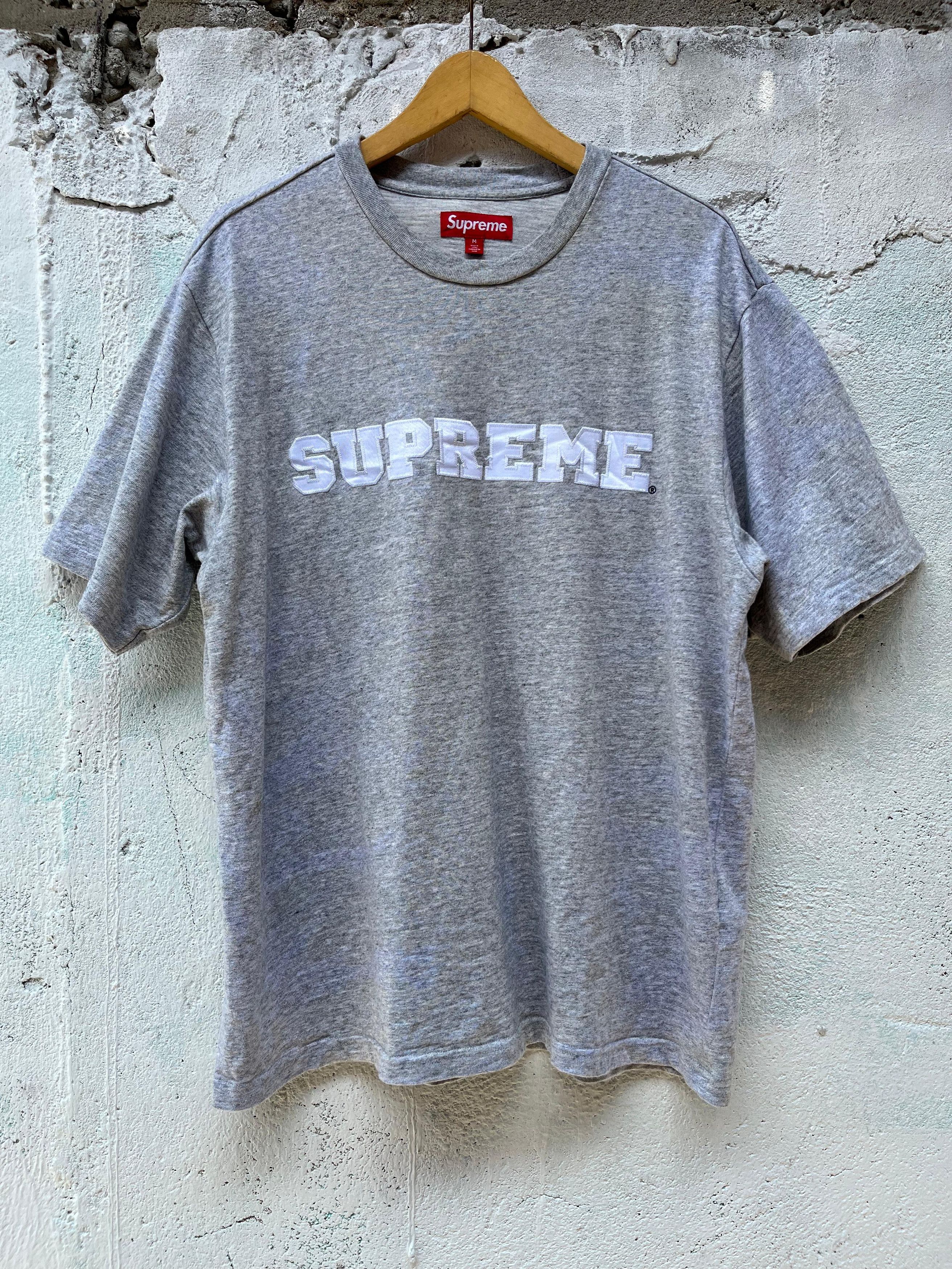 Supreme Collegiate Grey Tshirt