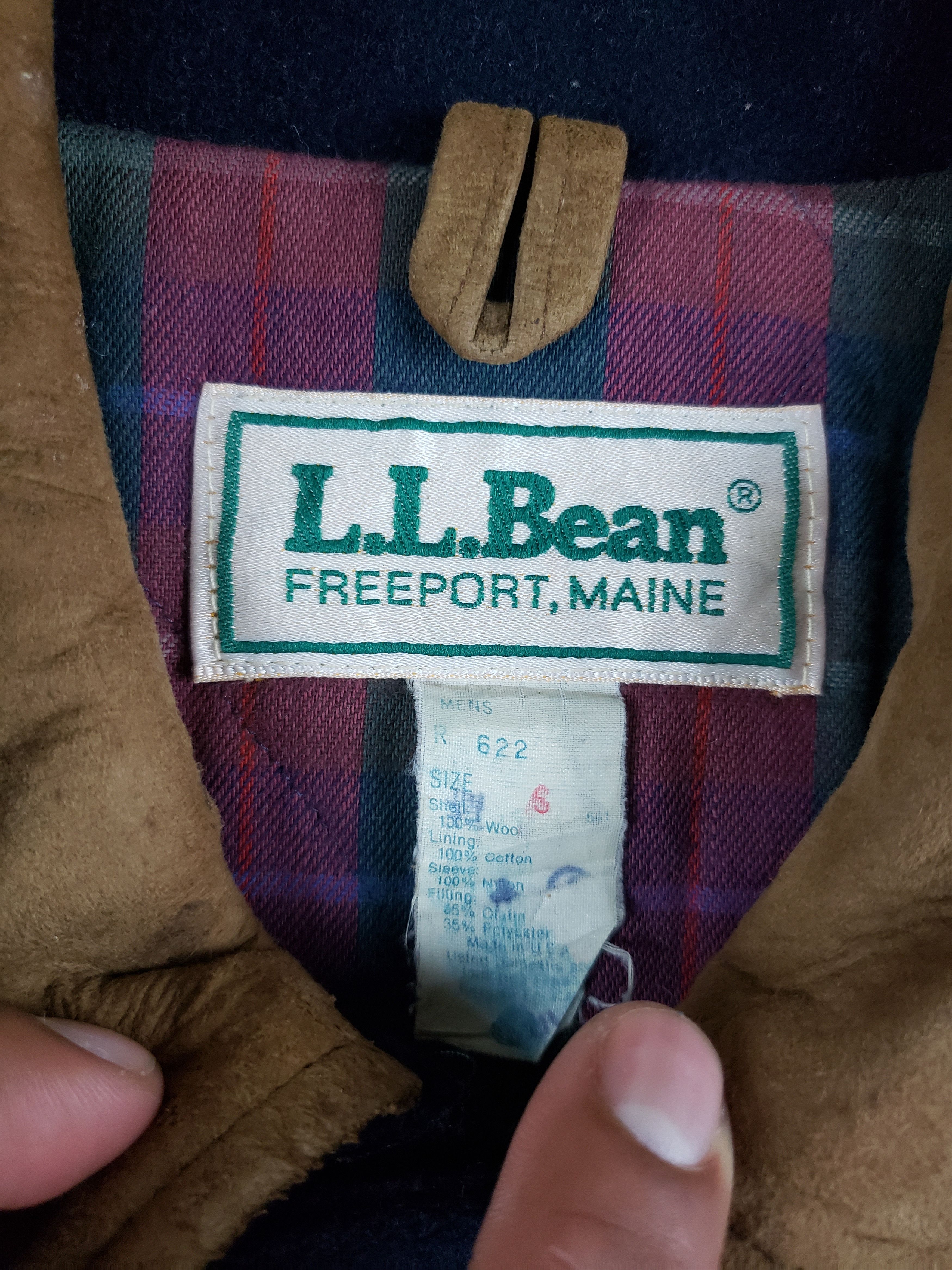 Japanese Brand × L.L. Bean × Vintage ✅🔥Vintage L.L Bean Wool Coat Jacket🔥 Size US S / EU 44-46 / 1 - 5 Thumbnail