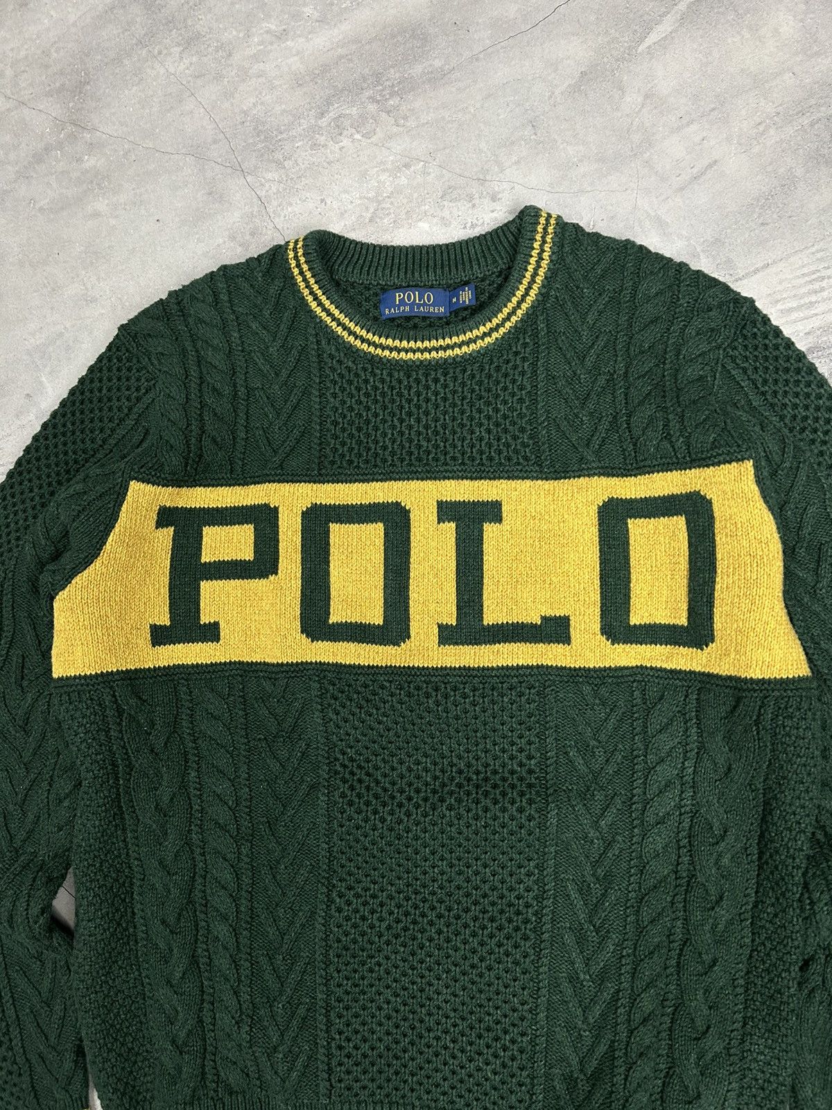 Polo Ralph Lauren Vintage Knit Polo Ralph Lauren Golf Sweatshirt Size US M / EU 48-50 / 2 - 6 Thumbnail