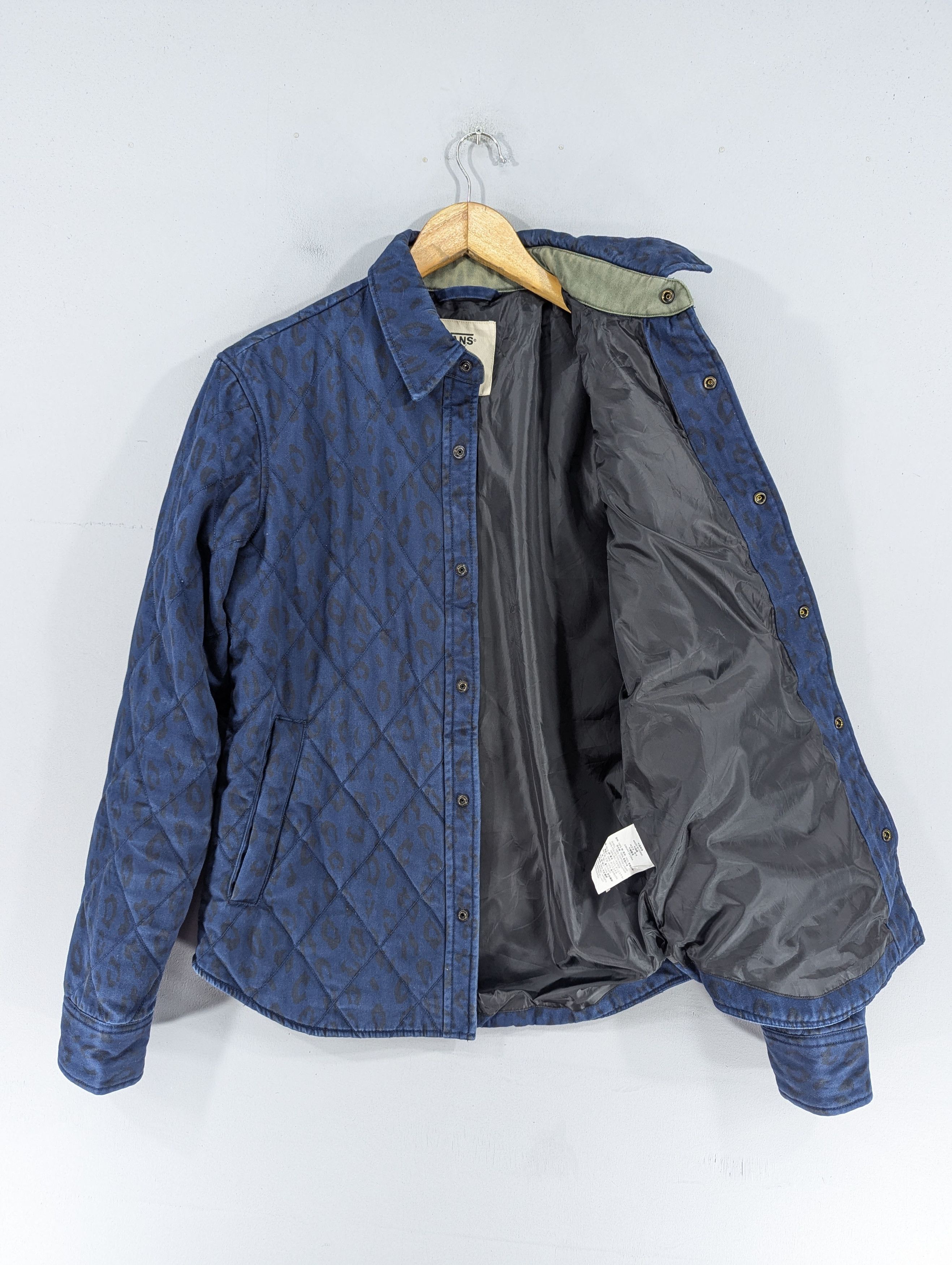 Vans Vans Off The Wall Ovp Quilted Snap Button Jacket Size US M / EU 48-50 / 2 - 12 Thumbnail