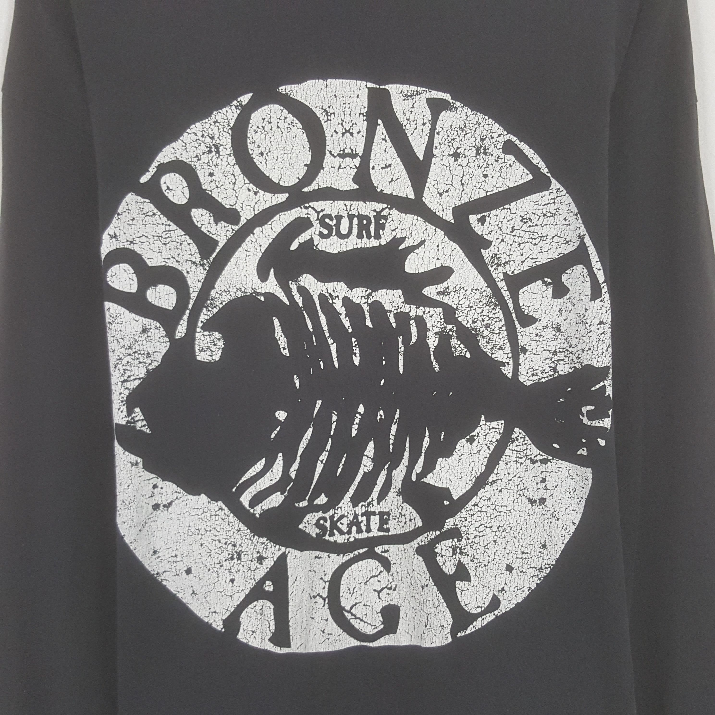 Japanese Brand × Vintage Vintage Bronze Age Long Sleeve Tshirt Size US XL / EU 56 / 4 - 2 Thumbnail