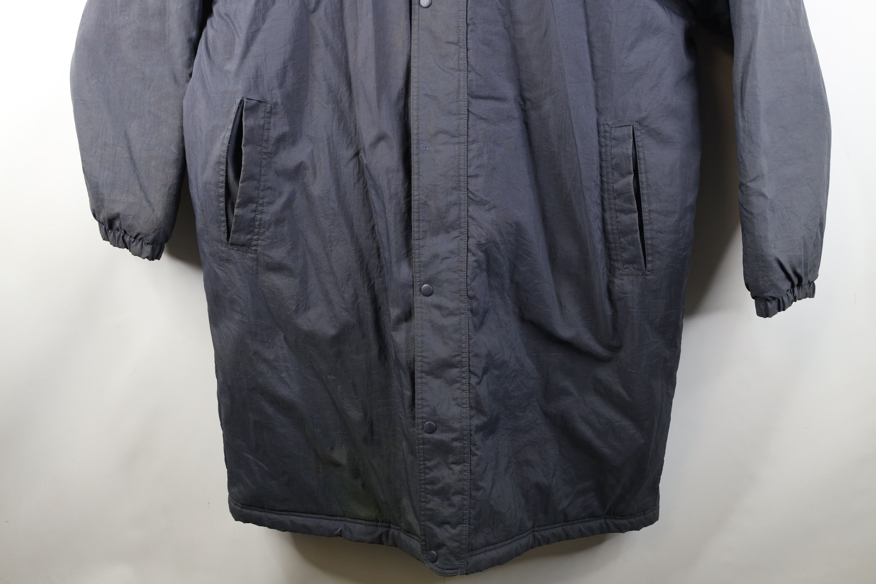Nike Vintage 90s Nike Scott Quilted Cape Hood Puffer Parka Jacket Size US L / EU 52-54 / 3 - 3 Thumbnail