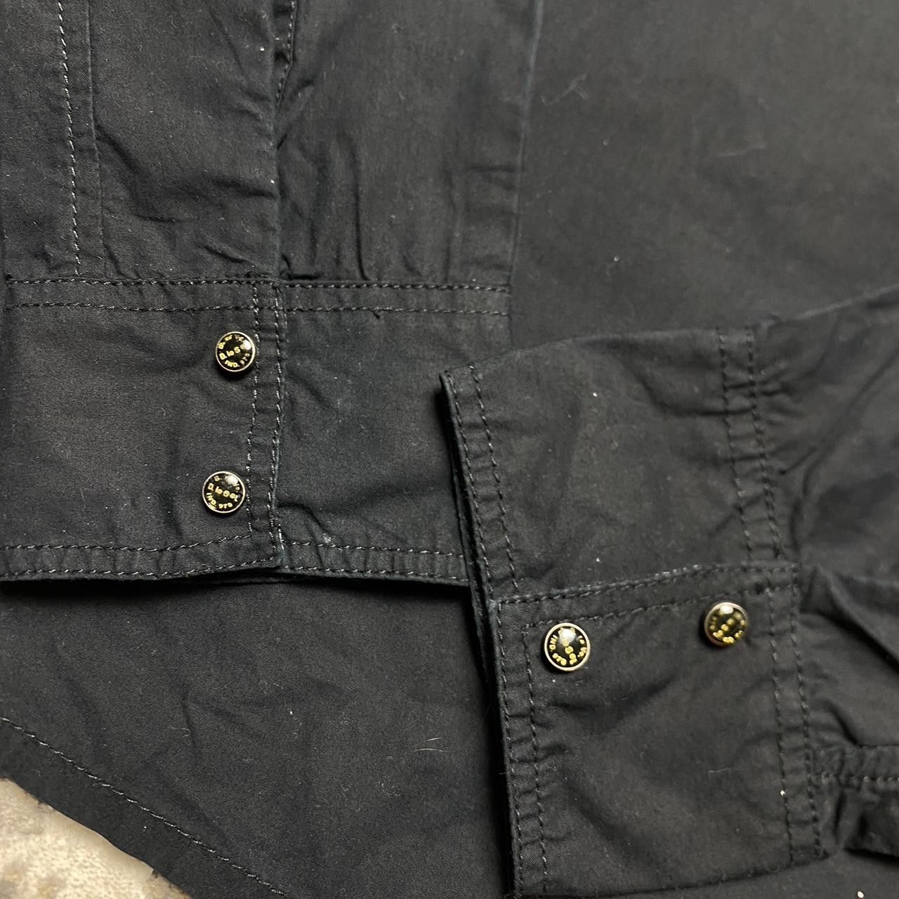 Diesel 90s Diesel Button-Up Shirt Black L Size US L / EU 52-54 / 3 - 6 Thumbnail