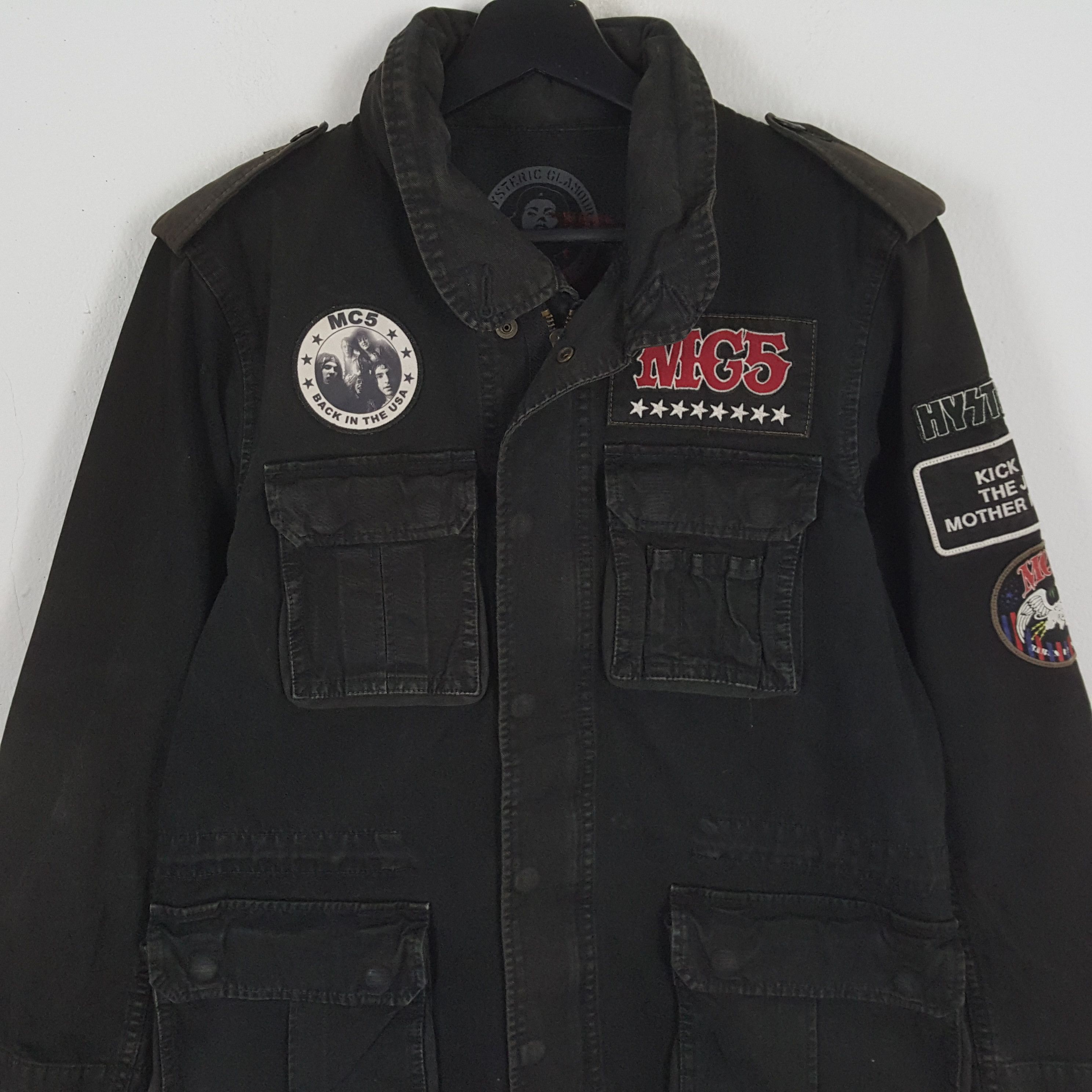 Hysteric Glamour HYSTERIC GLAMOUR X MC5 Rock Band Custom Art Jacket Size US S / EU 44-46 / 1 - 4 Thumbnail