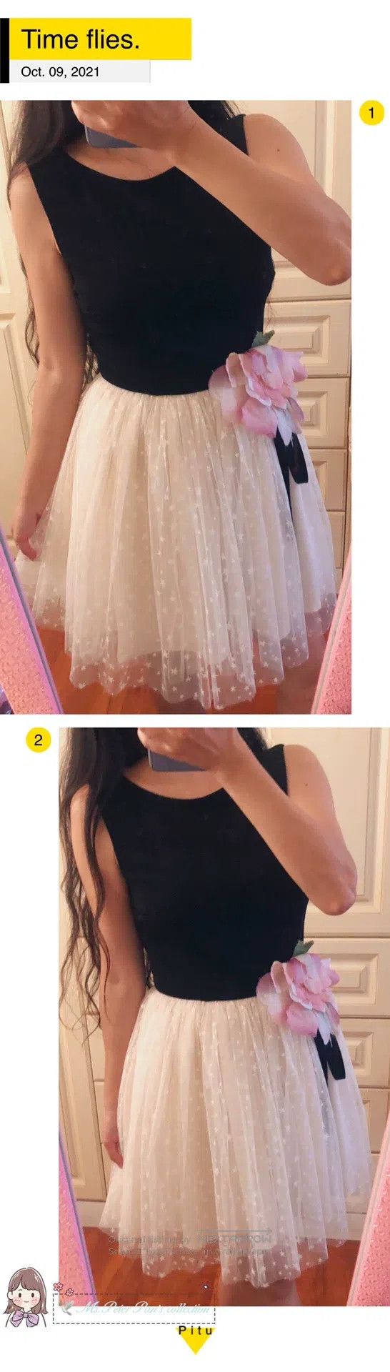 Valentino Valentino Flower gauze skirt Size M / US 6-8 / IT 42-44 - 4 Thumbnail