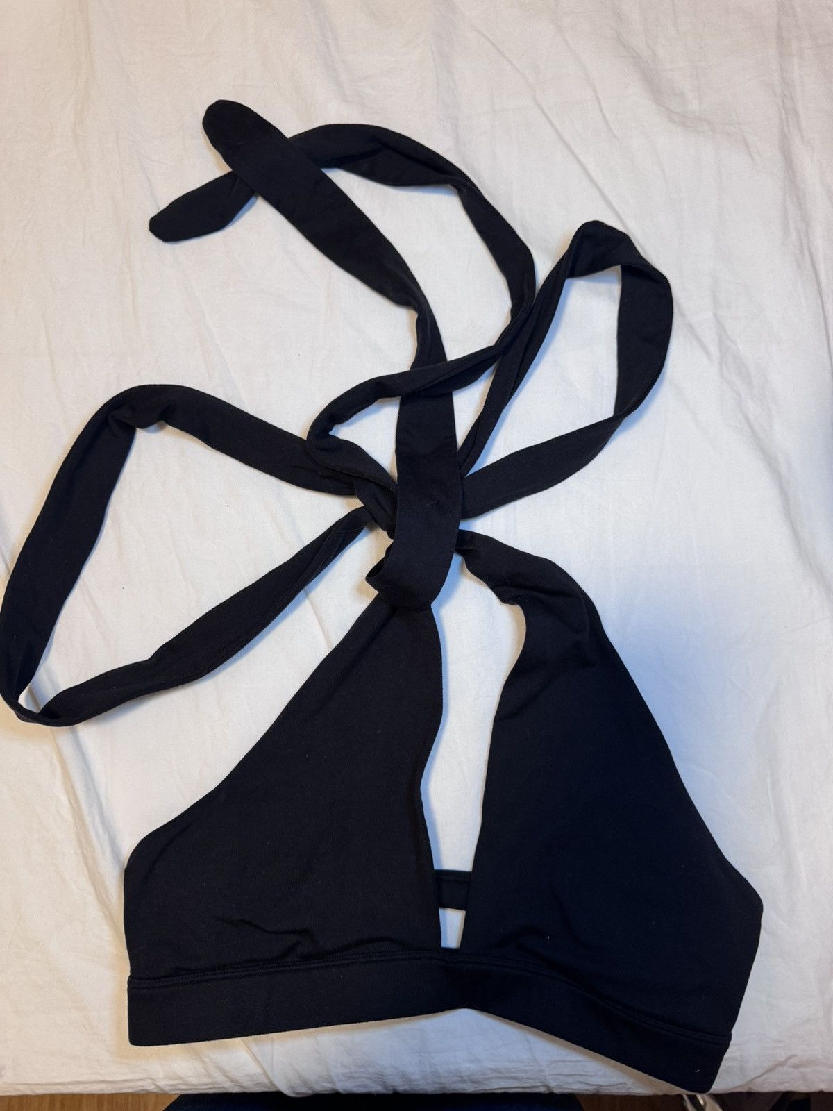 Alo Tie Sports Bra Size S / US 4 / IT 40 - 1 Thumbnail