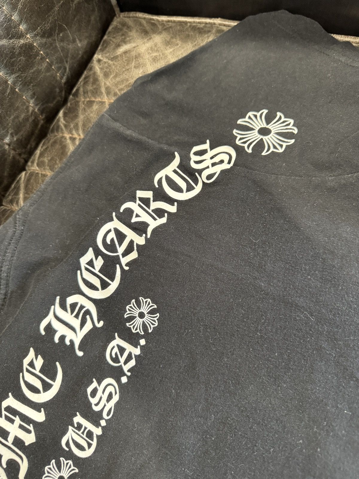 Chrome Hearts Chrome Hearts U.S.A. Scroll Tee Size US S / EU 44-46 / 1 - 7 Thumbnail