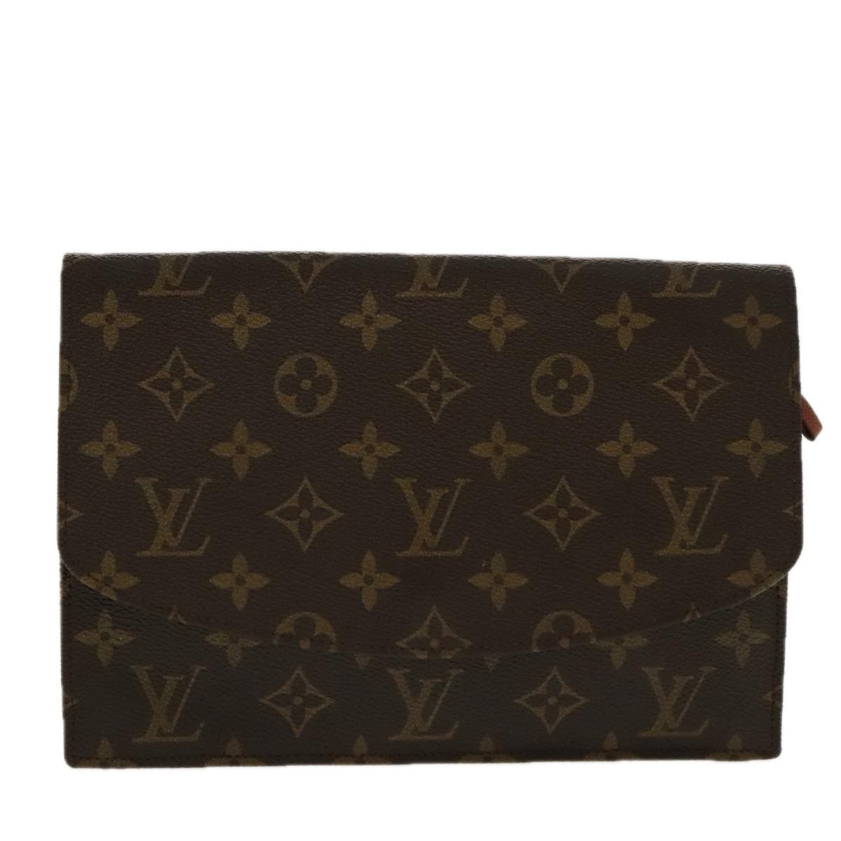Louis Vuitton Rabat Brown Canvas Clutch Bag (Pre-Owned) Size ONE SIZE - 1 Thumbnail