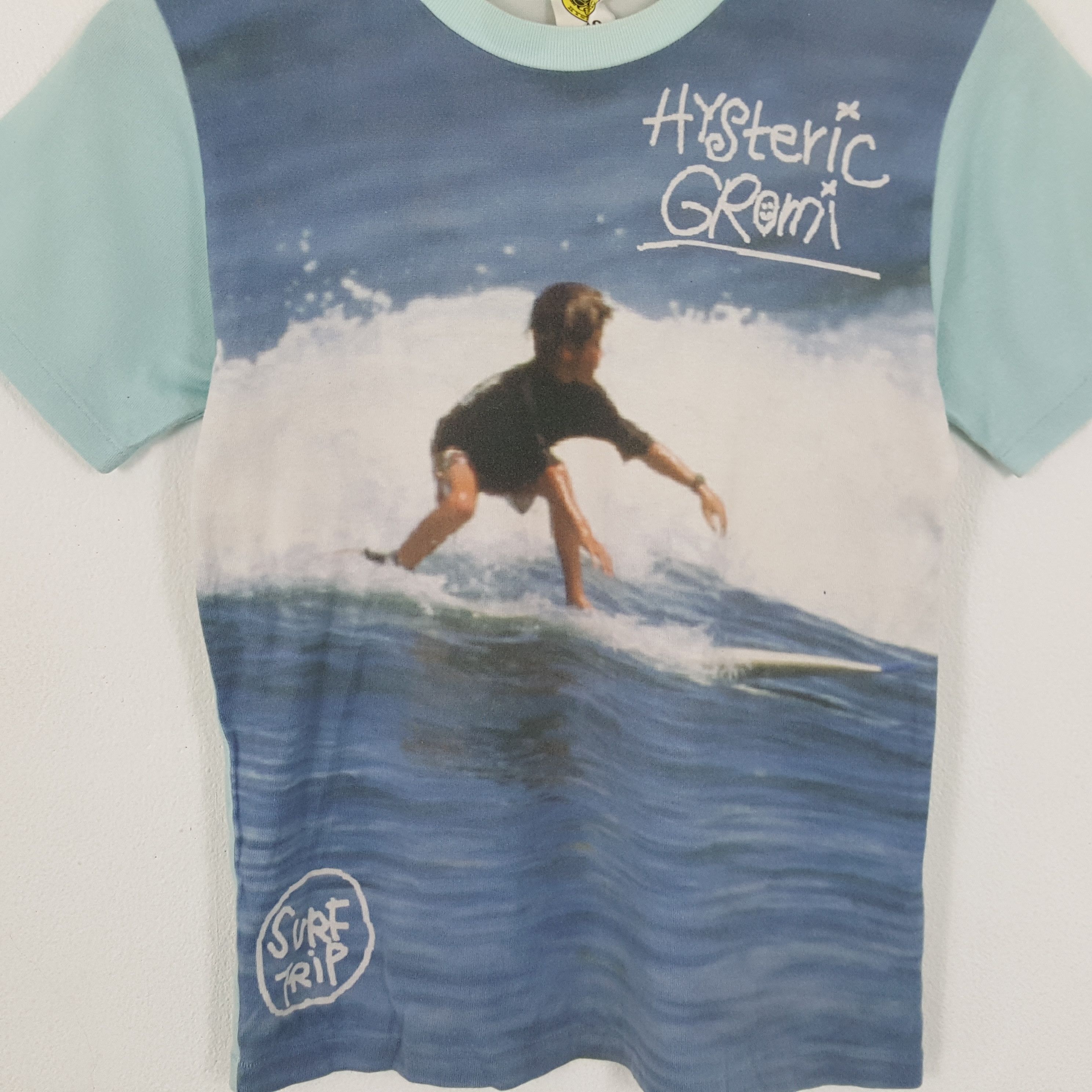 Hysteric Glamour × Japanese Brand × Vintage HYSTERIC GLAMOUR Japanese Brand Surfing Style Tshirt Size XS / US 0-2 / IT 36-38 - 2 Thumbnail