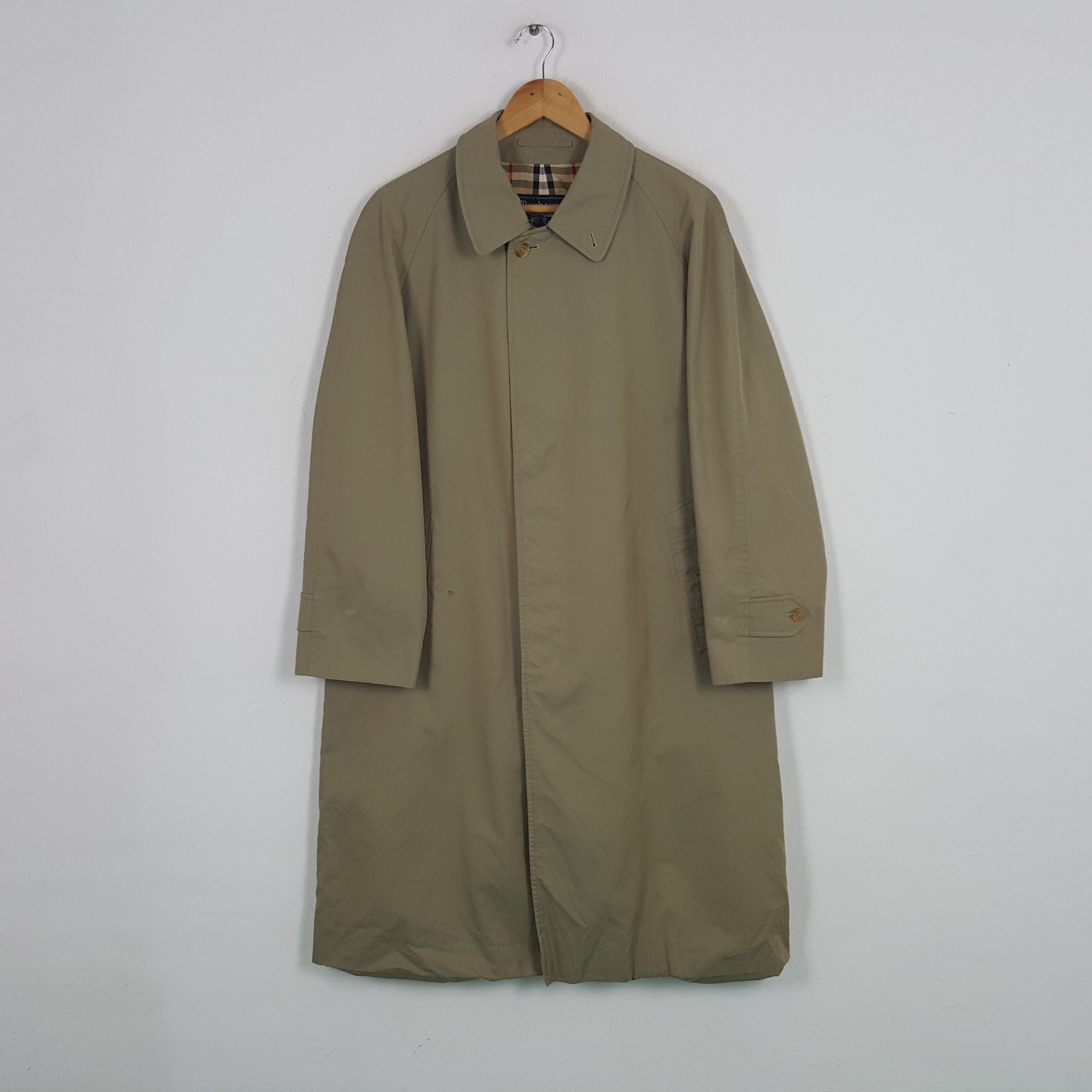 Vintage Burberry Nova Check Designer Trench Jacket
