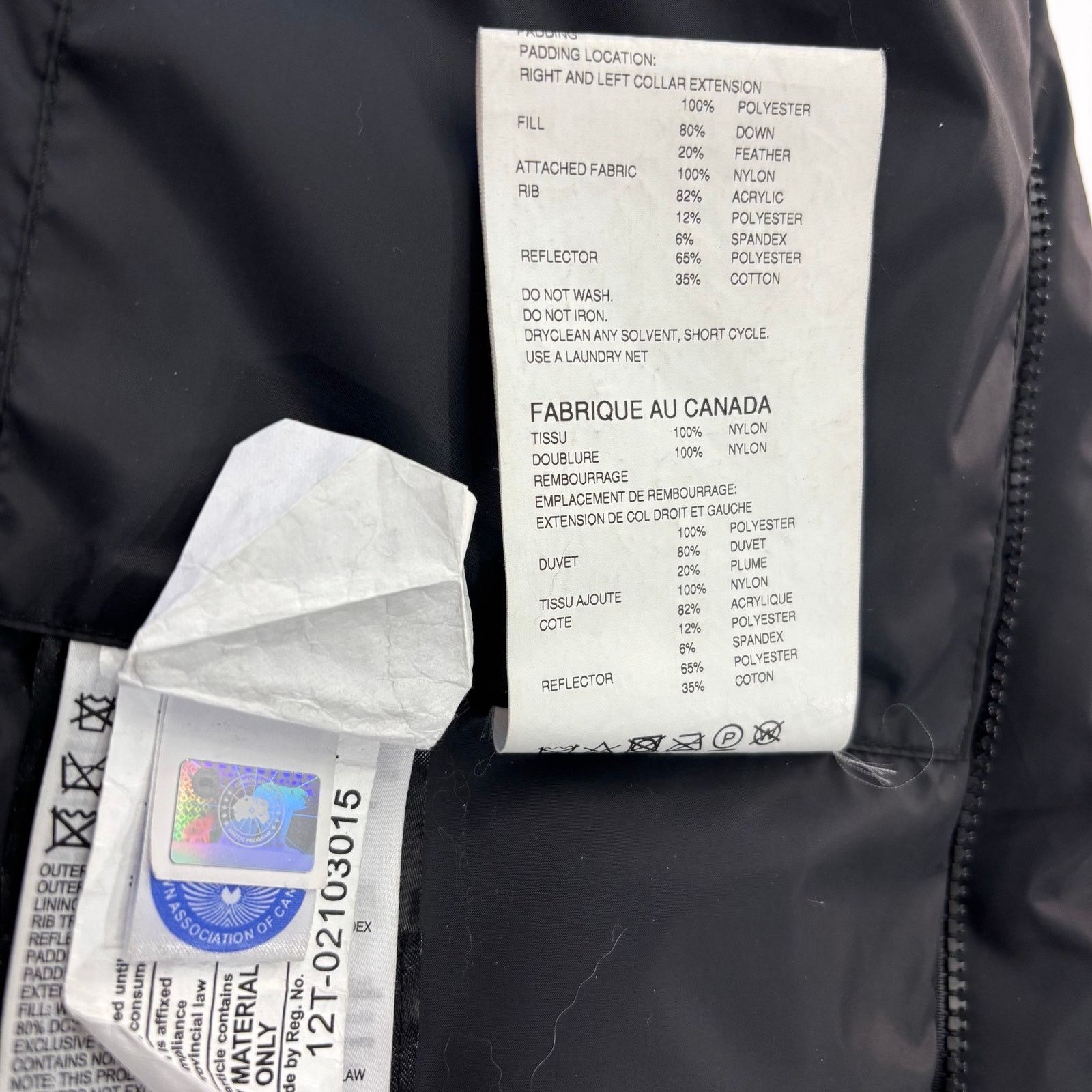 Canada Goose FW18 Junya Watanabe x Canada Goose Black Label Puffer L Size US L / EU 52-54 / 3 - 9 Thumbnail