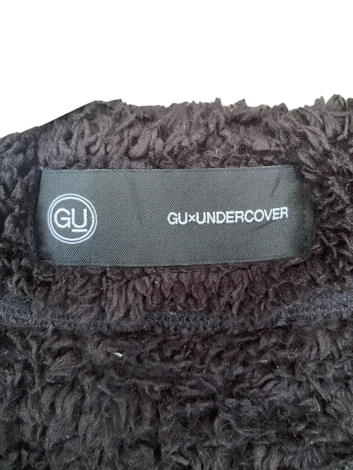 GU × Undercover Freedom GUxUNDERCOVER Fleece Button Jacket Cardigan (M) Size US M / EU 48-50 / 2 - 7 Thumbnail