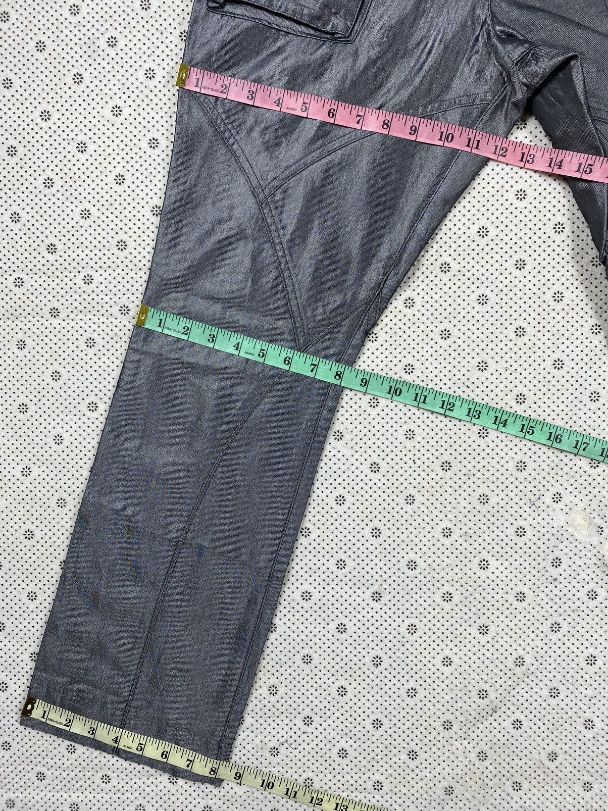 Japanese Brand Glitter Tecno Pant By Olleborebla Size US 32 / EU 48 - 17 Thumbnail
