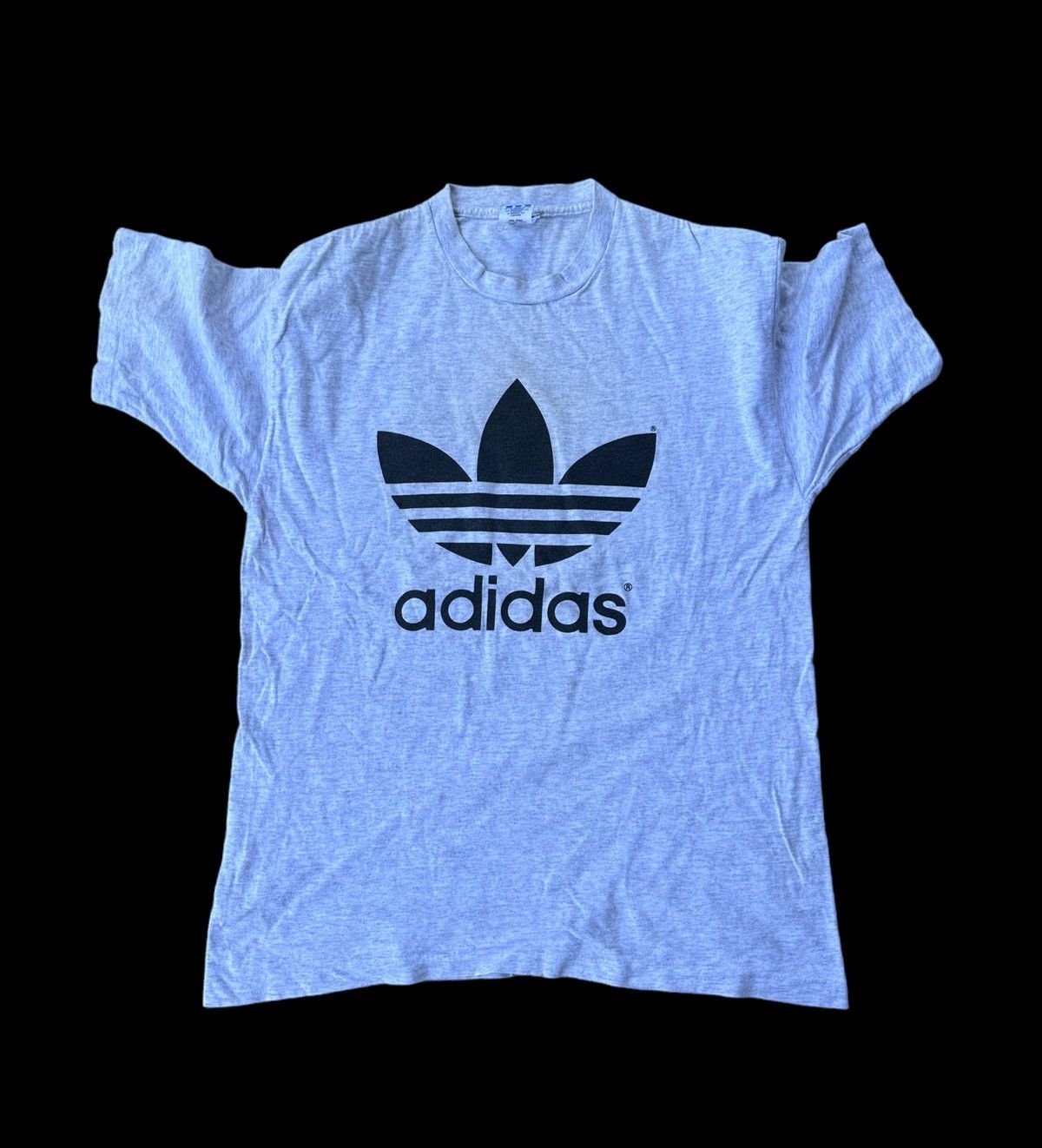 Vintage Vintage 90s Adidas mirror printed tshirt Size US L / EU 52-54 / 3 - 1 Thumbnail
