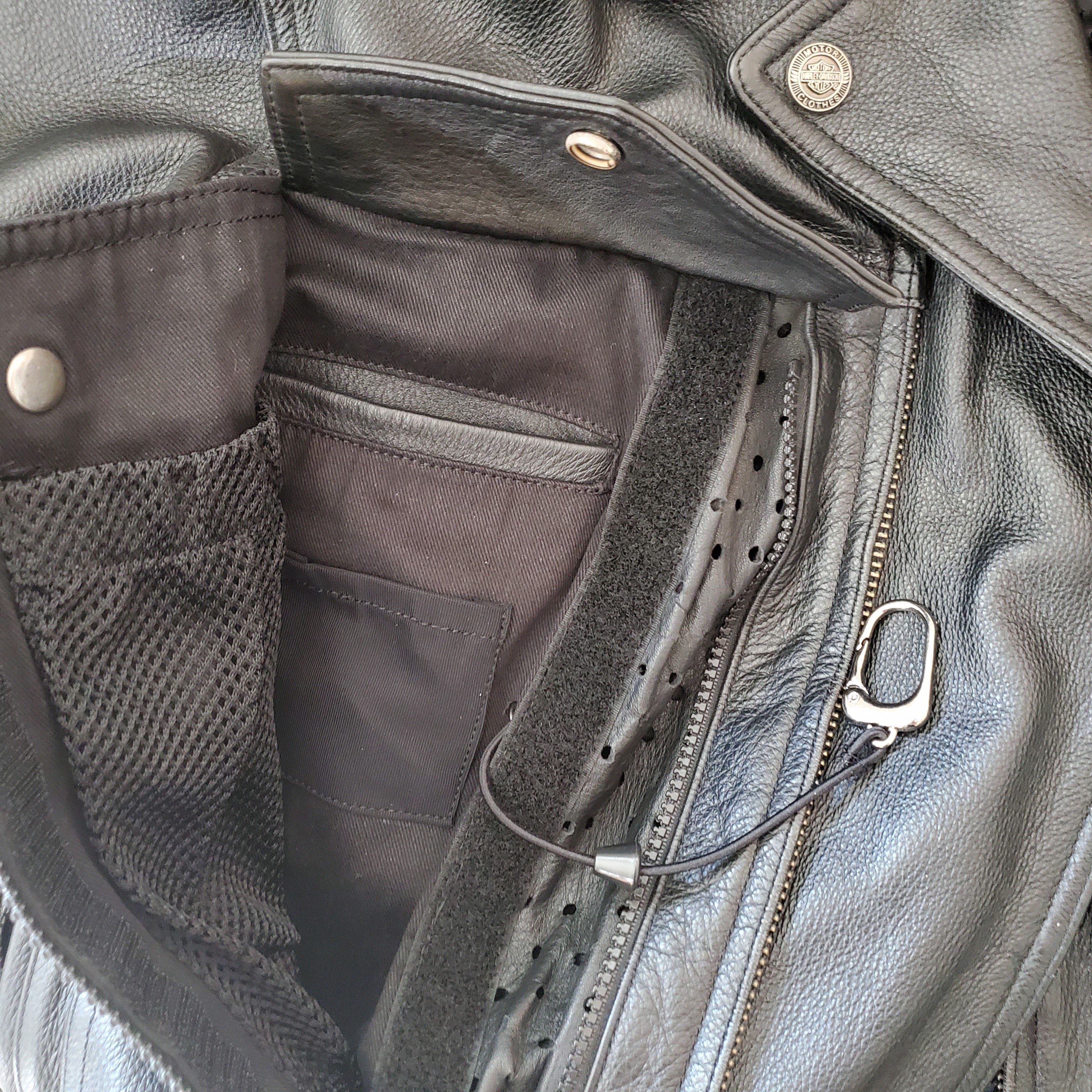 Harley Davidson Genuine vintage Harley Davidson leather riding jacket Size US XL / EU 56 / 4 - 16 Thumbnail