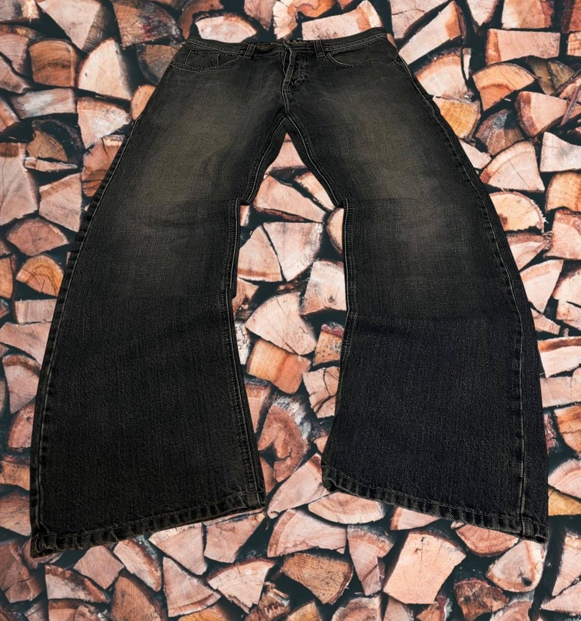 Japanese Brand × Vintage IfSixWasNine japanese Y2K Kapital style baggy jeans Size US 35 - 1 Thumbnail