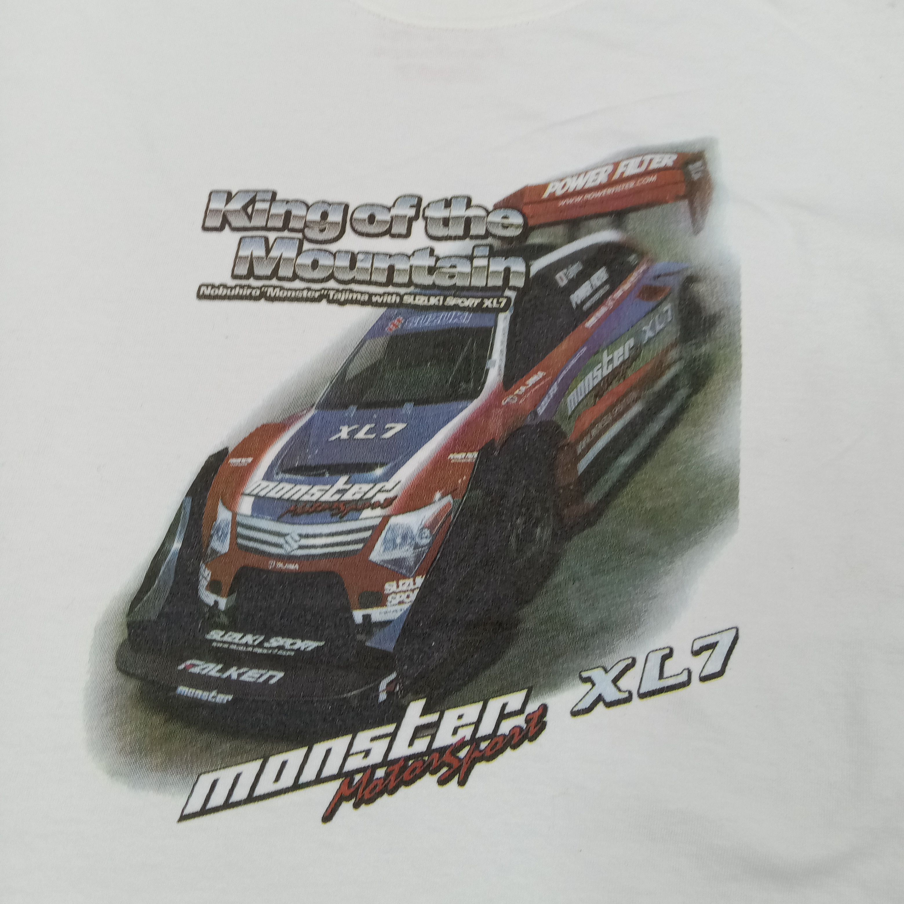 Vintage Monster Suzuki Sports King Of The Mountain Racing Car Tshirt Size US L / EU 52-54 / 3 - 2 Thumbnail