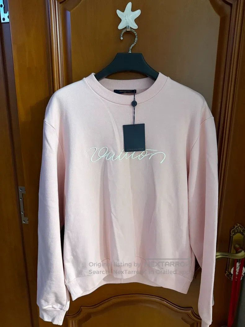 Louis Vuitton Louis Vuitton 25 years new pink logo hoodie Size US XL / EU 56 / 4 - 1 Thumbnail