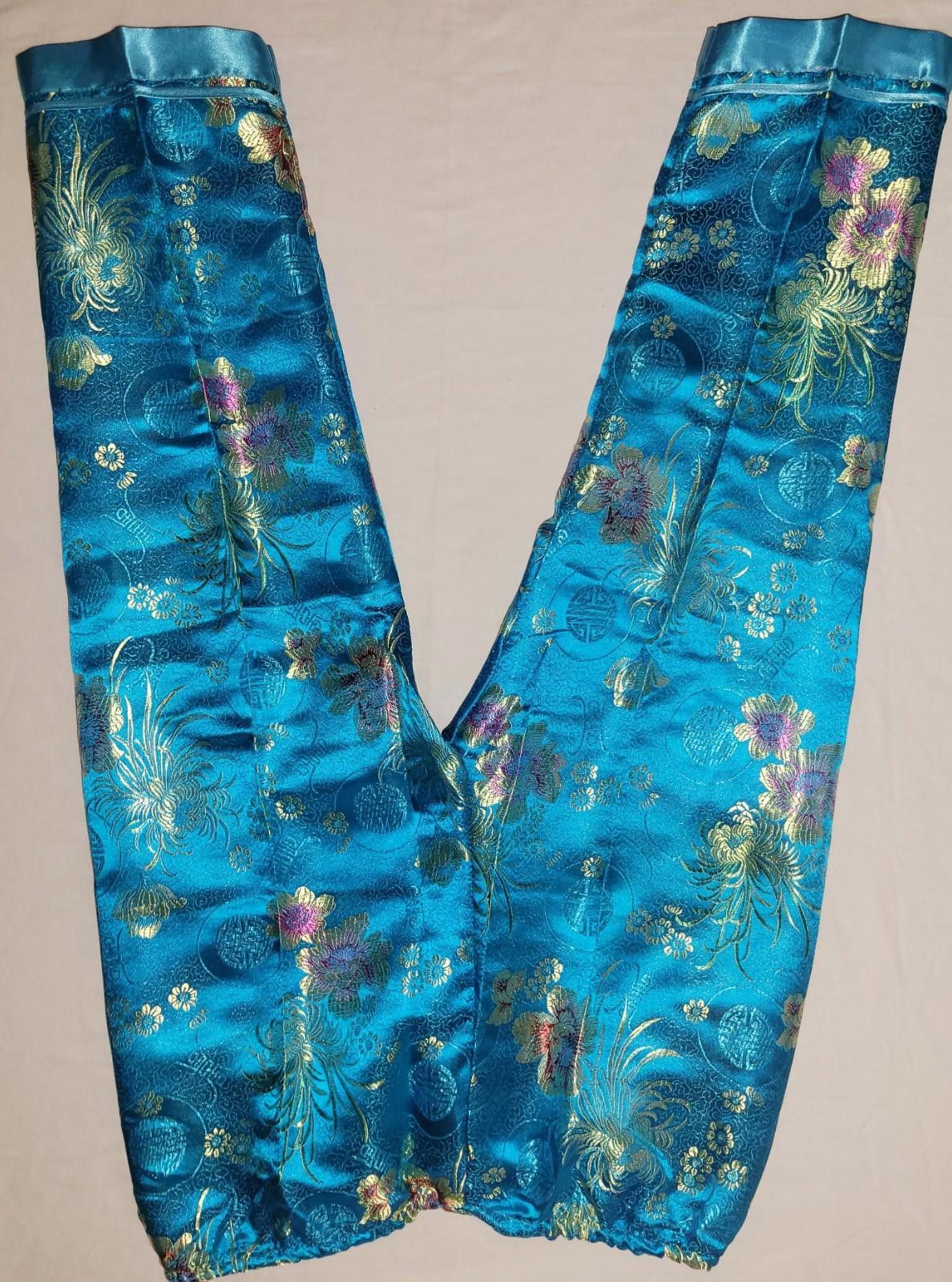 The Unbranded Brand girls age 4to7 years old blue asian pant suit Size ONE SIZE - 2 Thumbnail