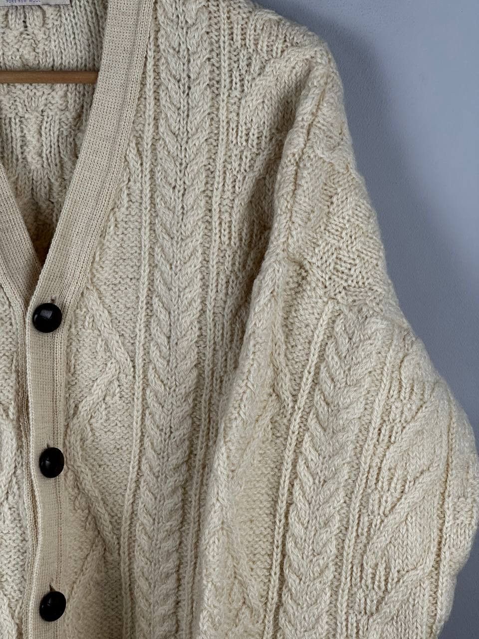 Highland Highland Home Industries 90s Made In Scotland Knit Cardigan Size US L / EU 52-54 / 3 - 5 Thumbnail
