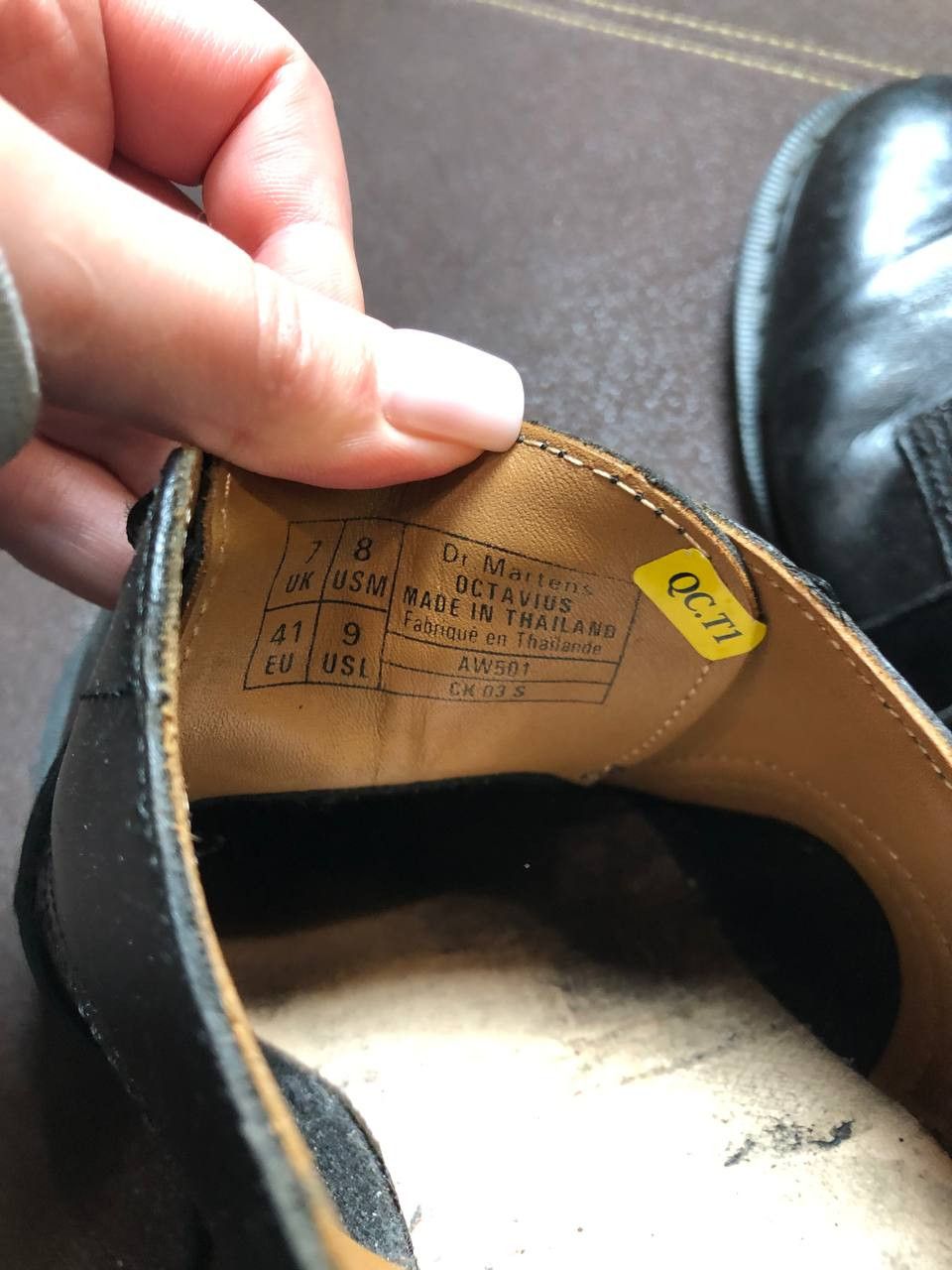 Dr. Martens 1461 Mono Smooth Leather Oxford Shoes in black