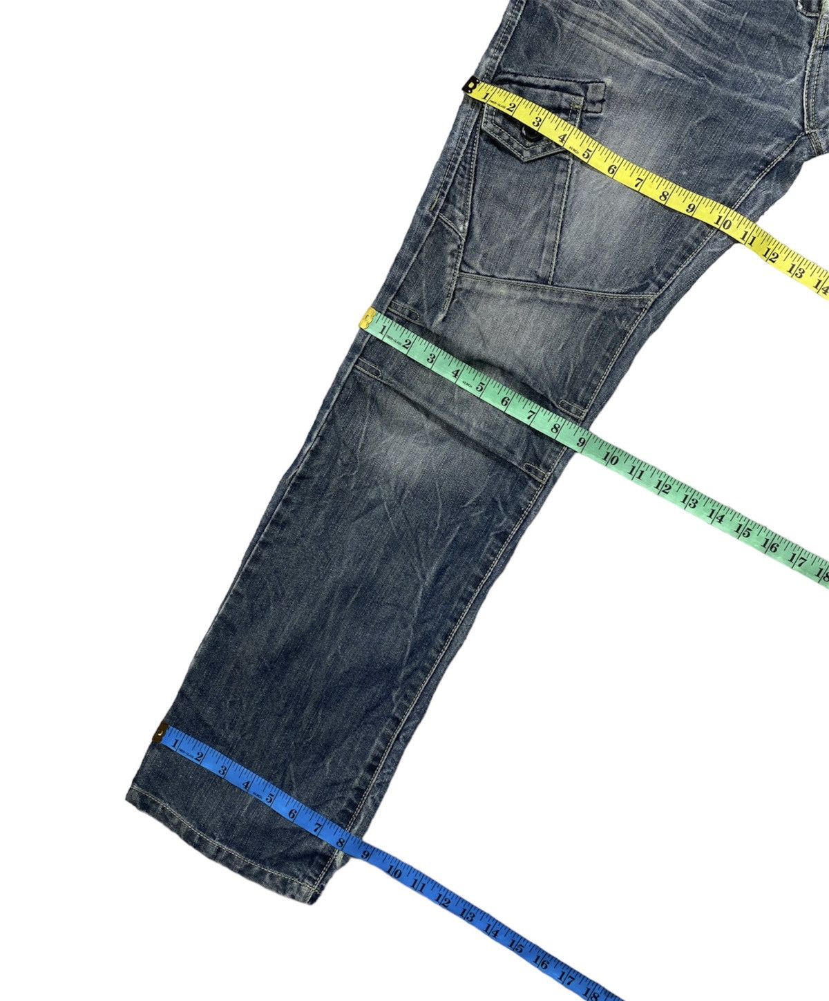 Japanese Brand Biker Pant Style By Southern Jeans Size US 32 / EU 48 - 5 Thumbnail