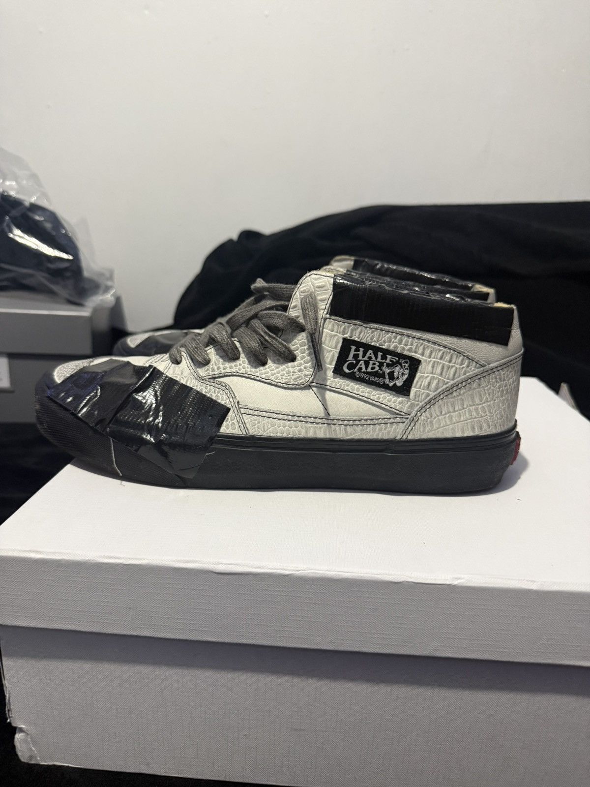 Vans Vans Half Cab EF LX 'Lux Duct Marshmallow Size US 12 / EU 45 - 4 Thumbnail