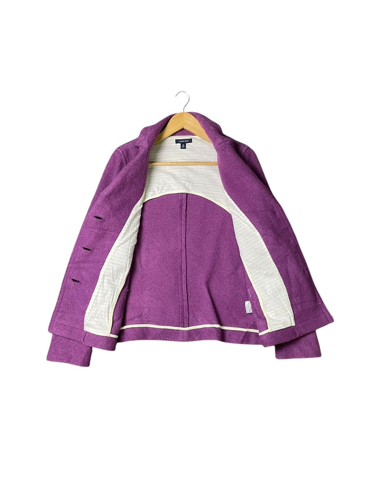 Designer × Lands' End × Vintage Vintage Lands End Fleece Jacket (49) Size US XS / EU 42 / 0 - 2 Thumbnail
