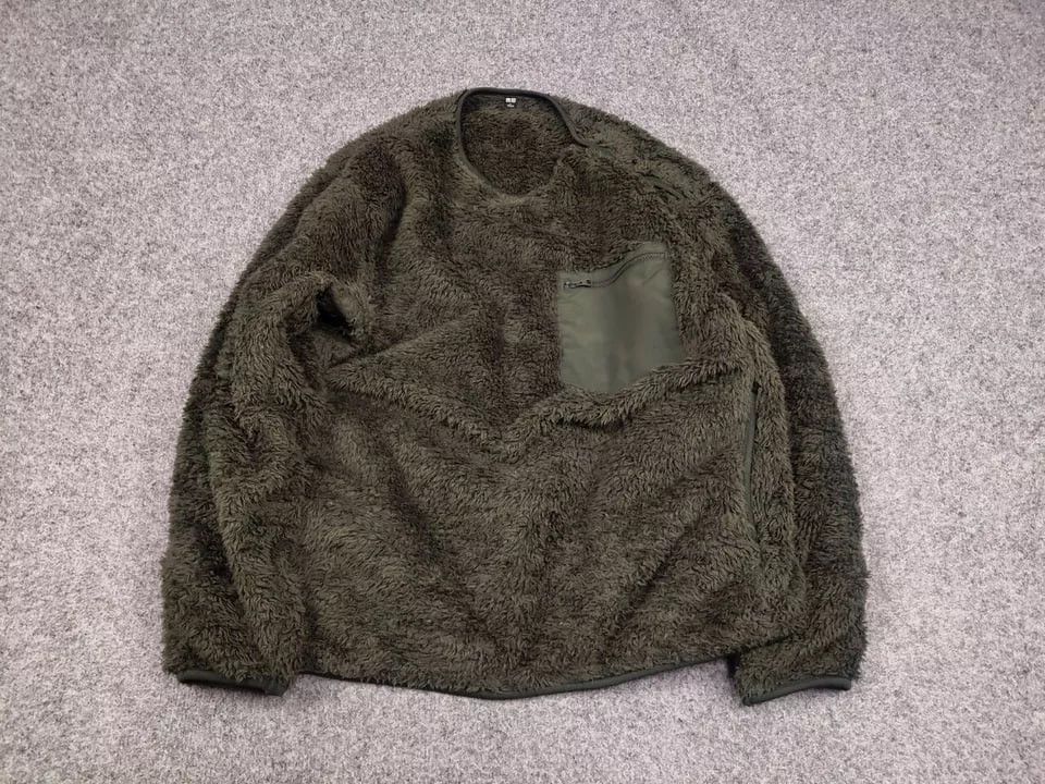 Engineered Garments Uniqlo Fleece Pullover Sweatshirt Engineered Garments Style Size US L / EU 52-54 / 3 - 4 Thumbnail