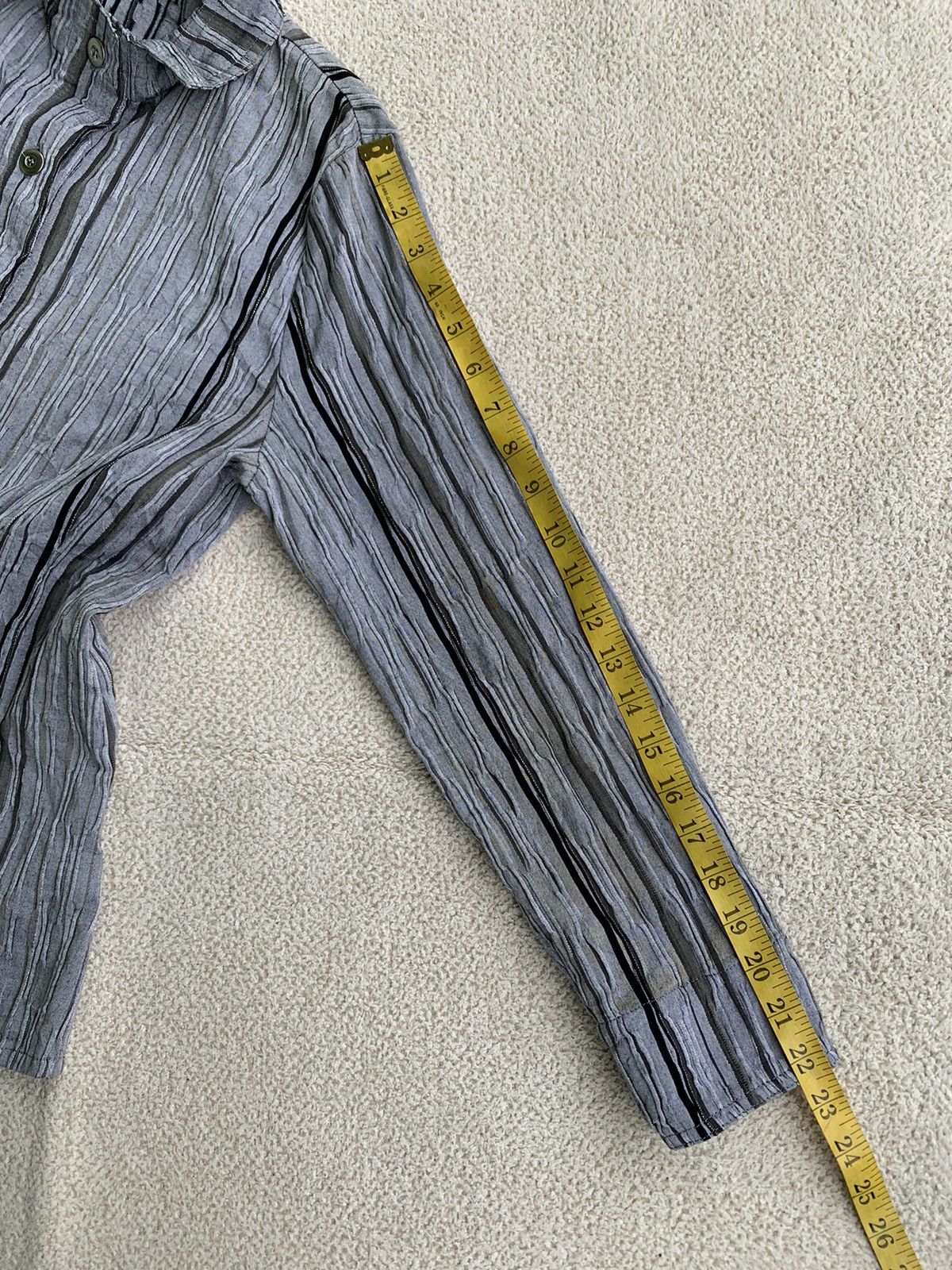 Issey Miyake × Japanese Brand × Vintage Vtg Luciano feretti 3D pattern pleated Style Size M / US 6-8 / IT 42-44 - 12 Thumbnail