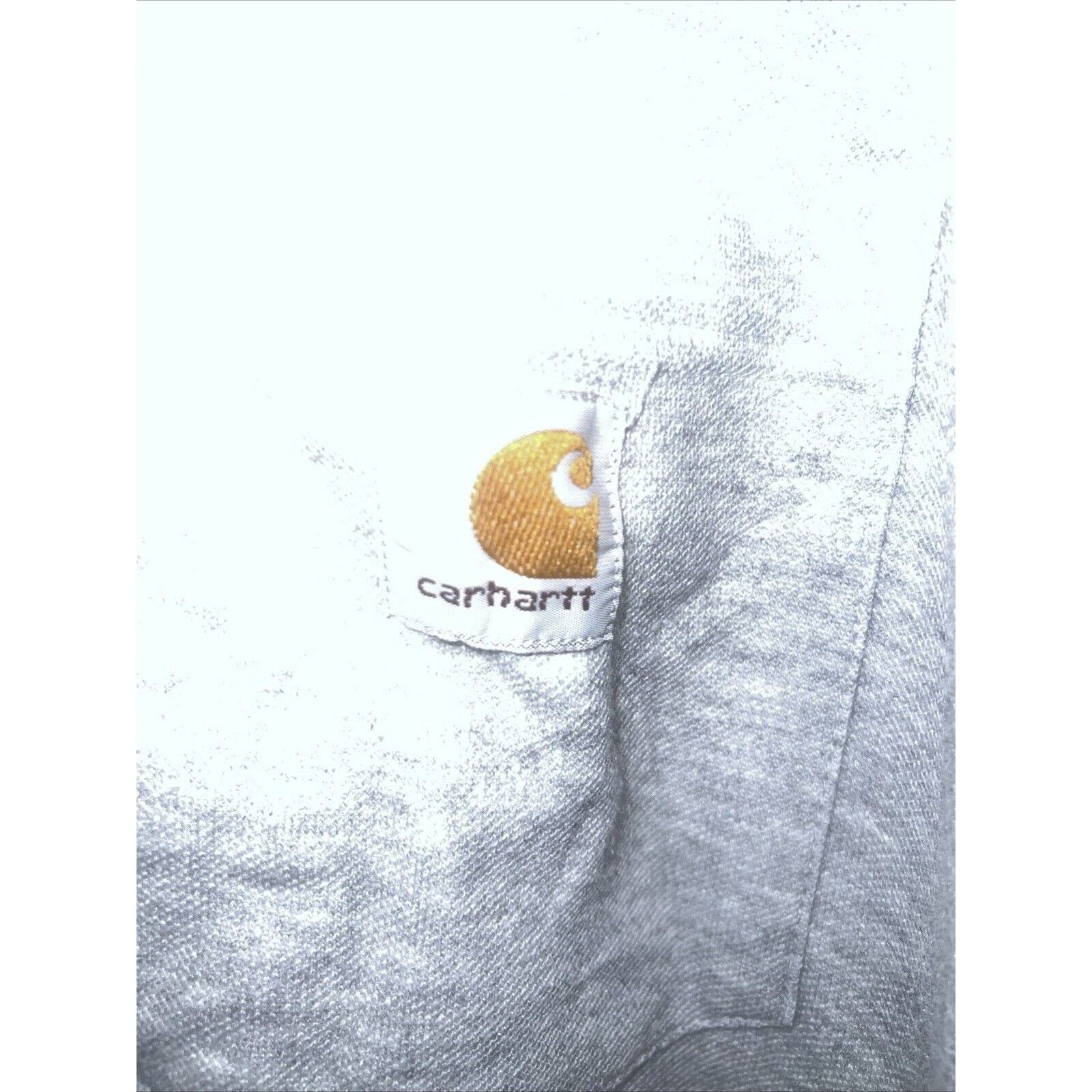 Carhartt Carhartt Men’s Polo Shirt Gray XXL Pocket Original Fit 2XL Size US XXL / EU 58 / 5 - 2 Thumbnail