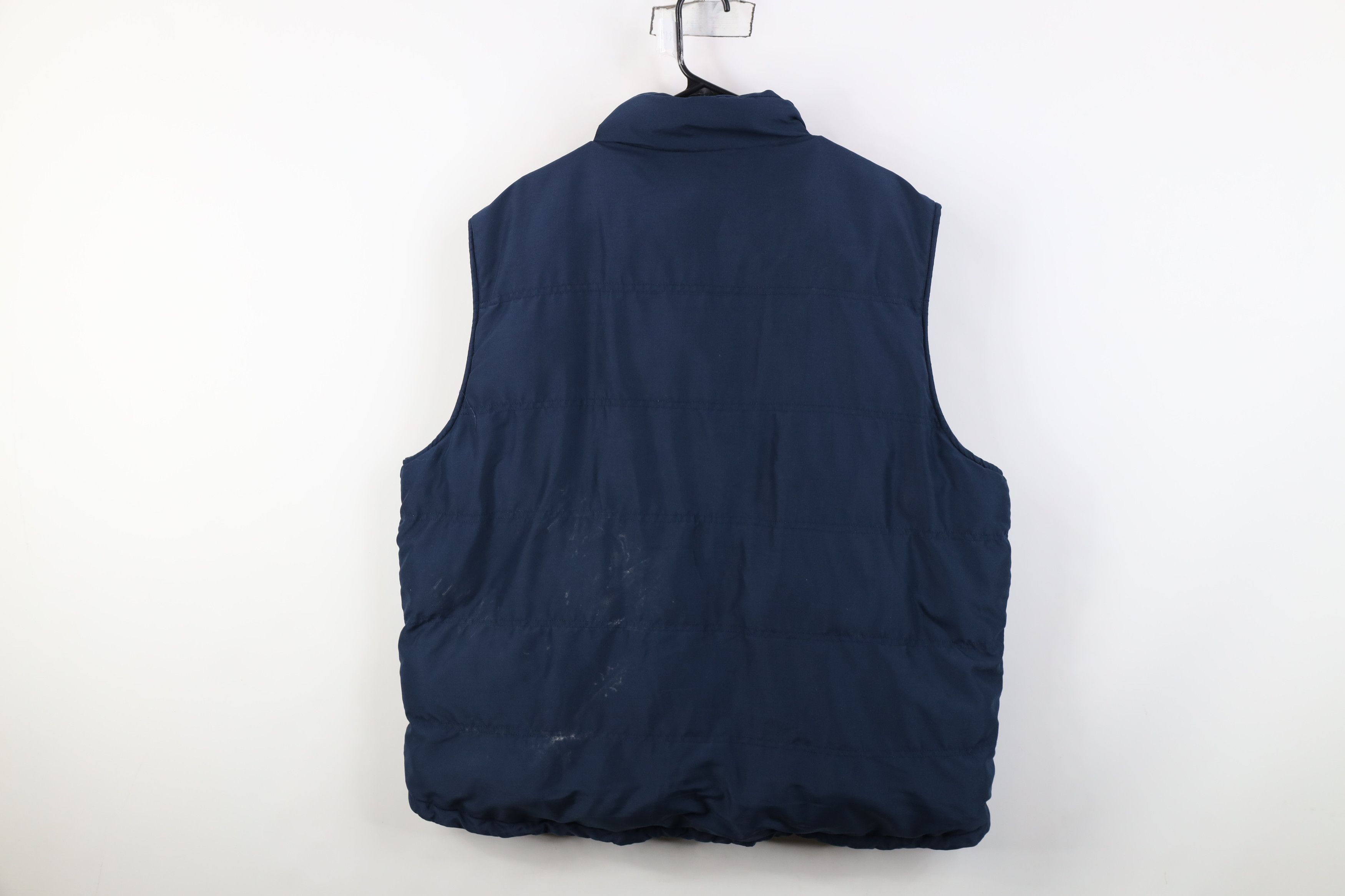Vintage Vintage 90s Streetwear Full Zip Puffer Vest Jacket Blue Size US XXL / EU 58 / 5 - 13 Thumbnail