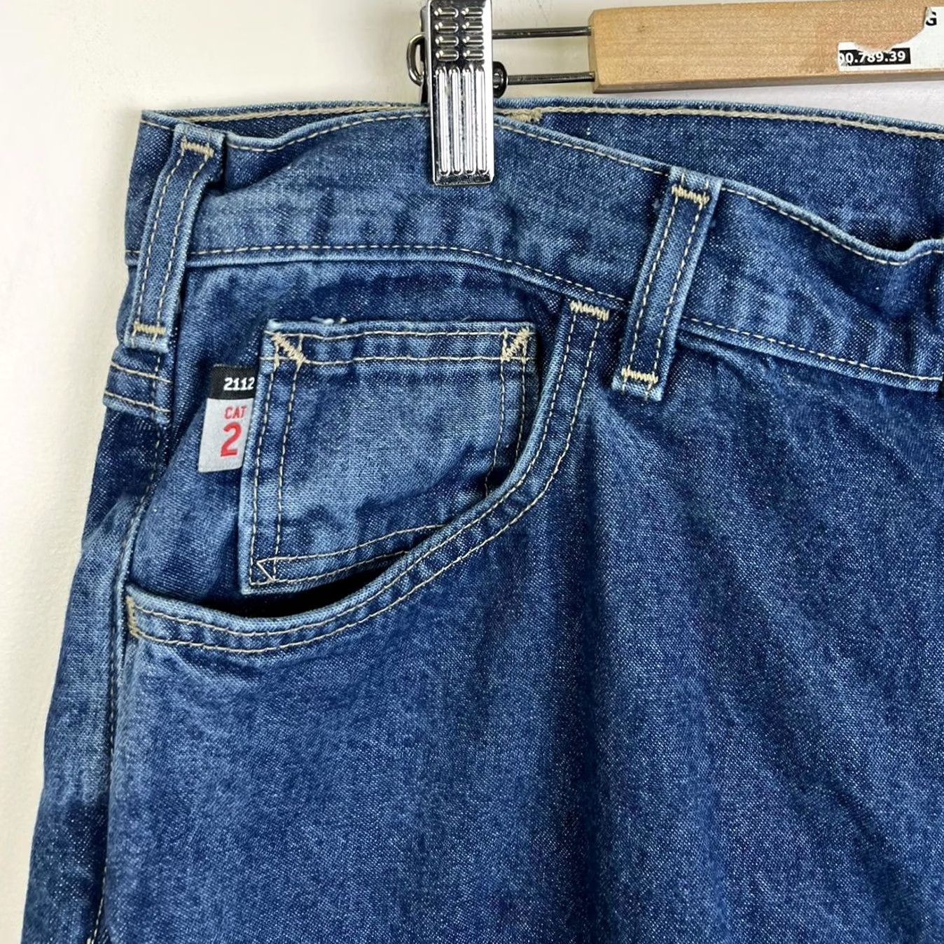 Carhartt Carhartt Jeans Loose Fit Denim Blue Big & Tall 40 in. 32 in Straight Men's Size US 40 / EU 56 - 5 Thumbnail