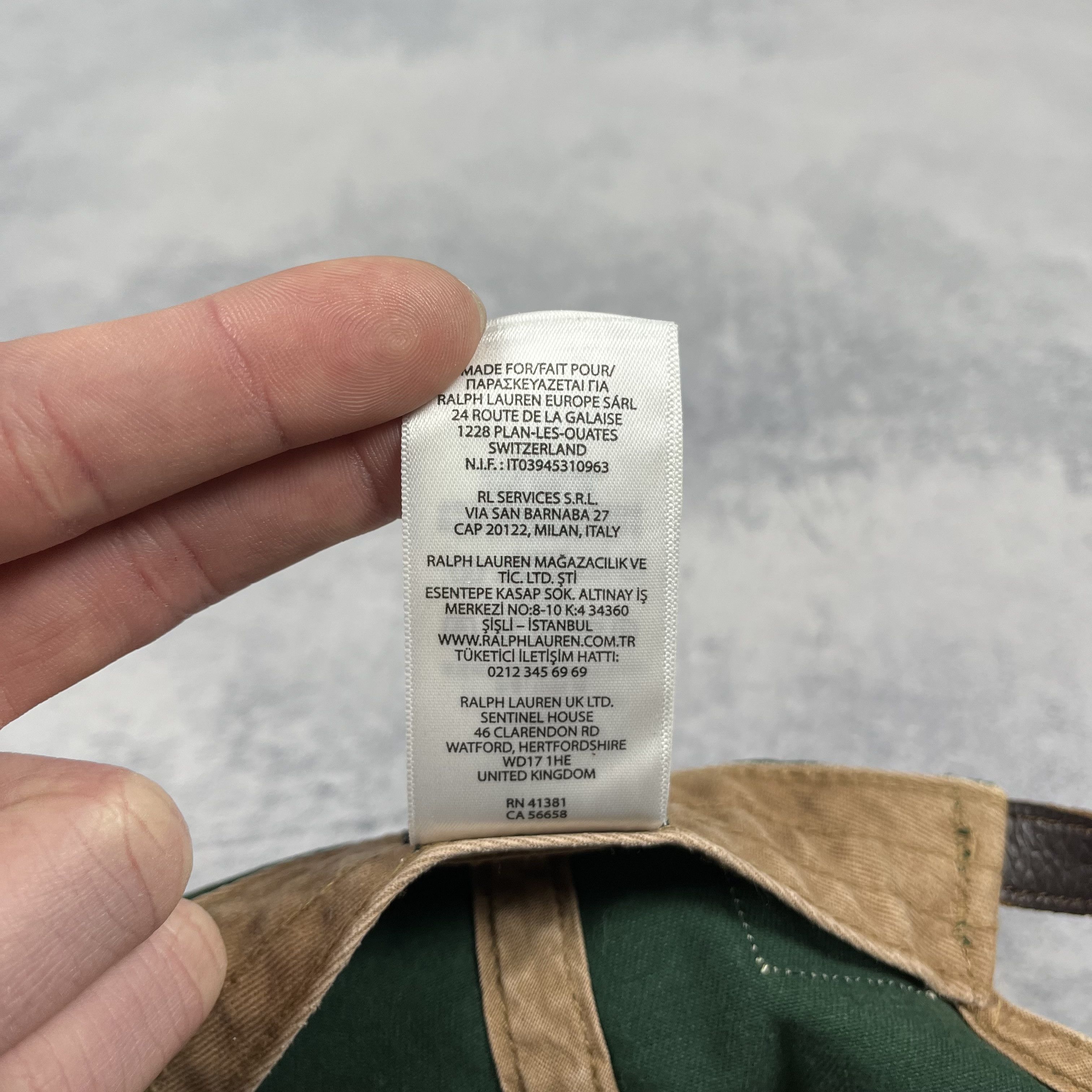 Polo Ralph Lauren Polo Ralph Lauren Polo Country X Element Baseball Cap Size ONE SIZE - 11 Thumbnail
