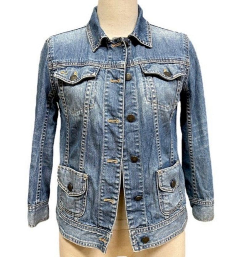 Designer × Marc Jacobs MARC JACOBS DENIM JACKET Size XS / US 0-2 / IT 36-38 - 2 Thumbnail