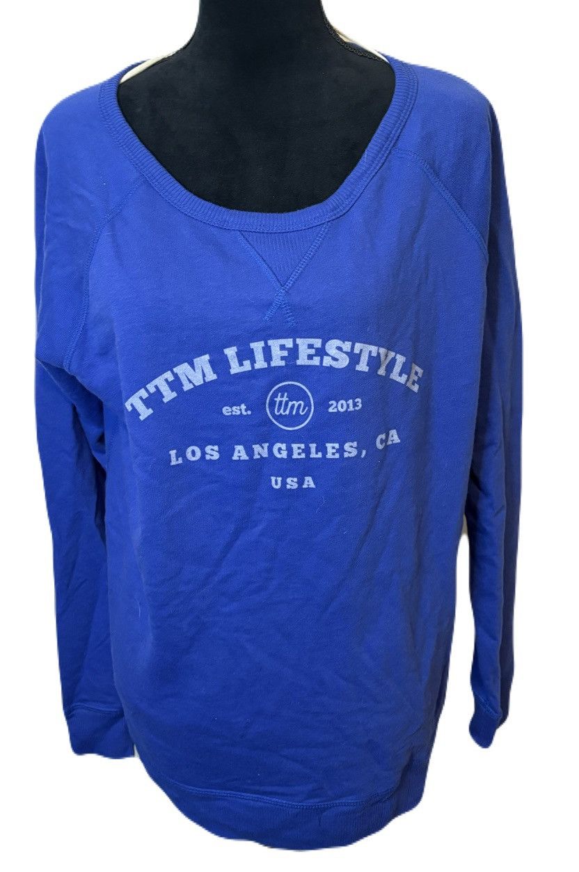 Other (Tim Lifestyle) Los Angeles Off Shoulder Crewneck: Size XL Size XL / US 12-14 / IT 48-50 - 1 Thumbnail