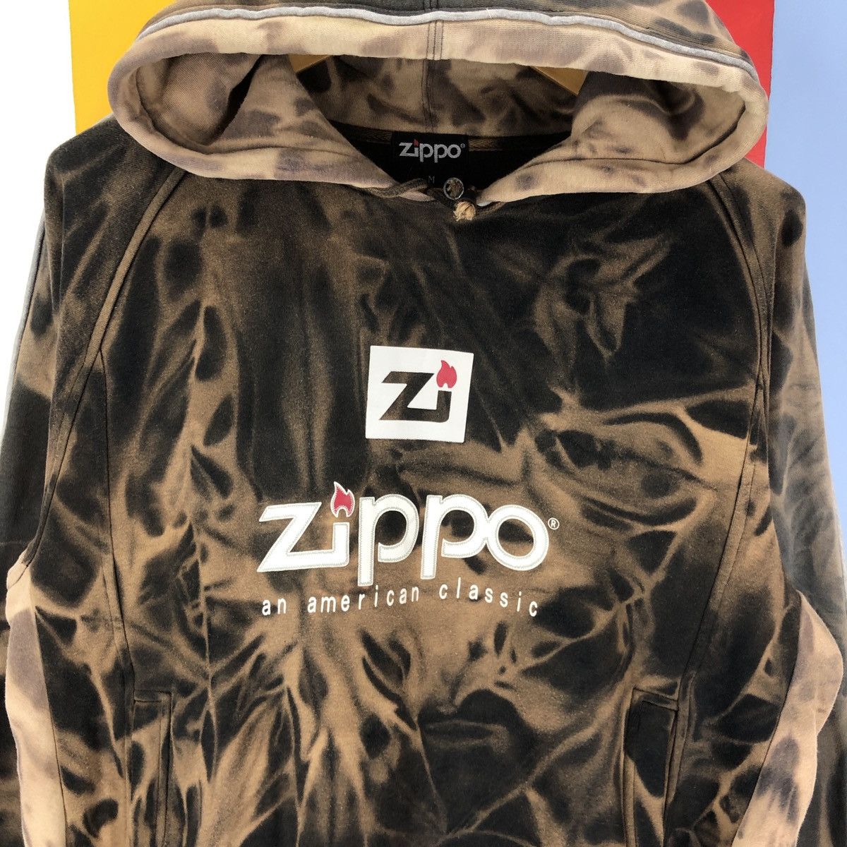 Zippo ZIPPO Acid Wash Hoodie Pullover #1471/AY Size US M / EU 48-50 / 2 - 3 Thumbnail